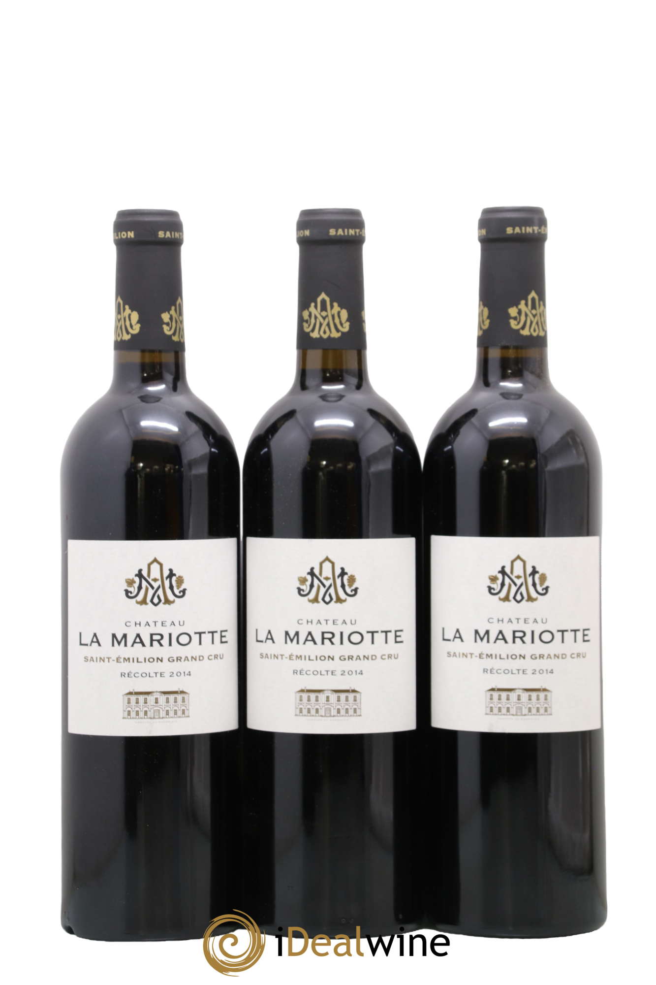 Saint-Émilion Grand Cru Château La Mariotte 2014 - Posten von 3 Flaschen - 0