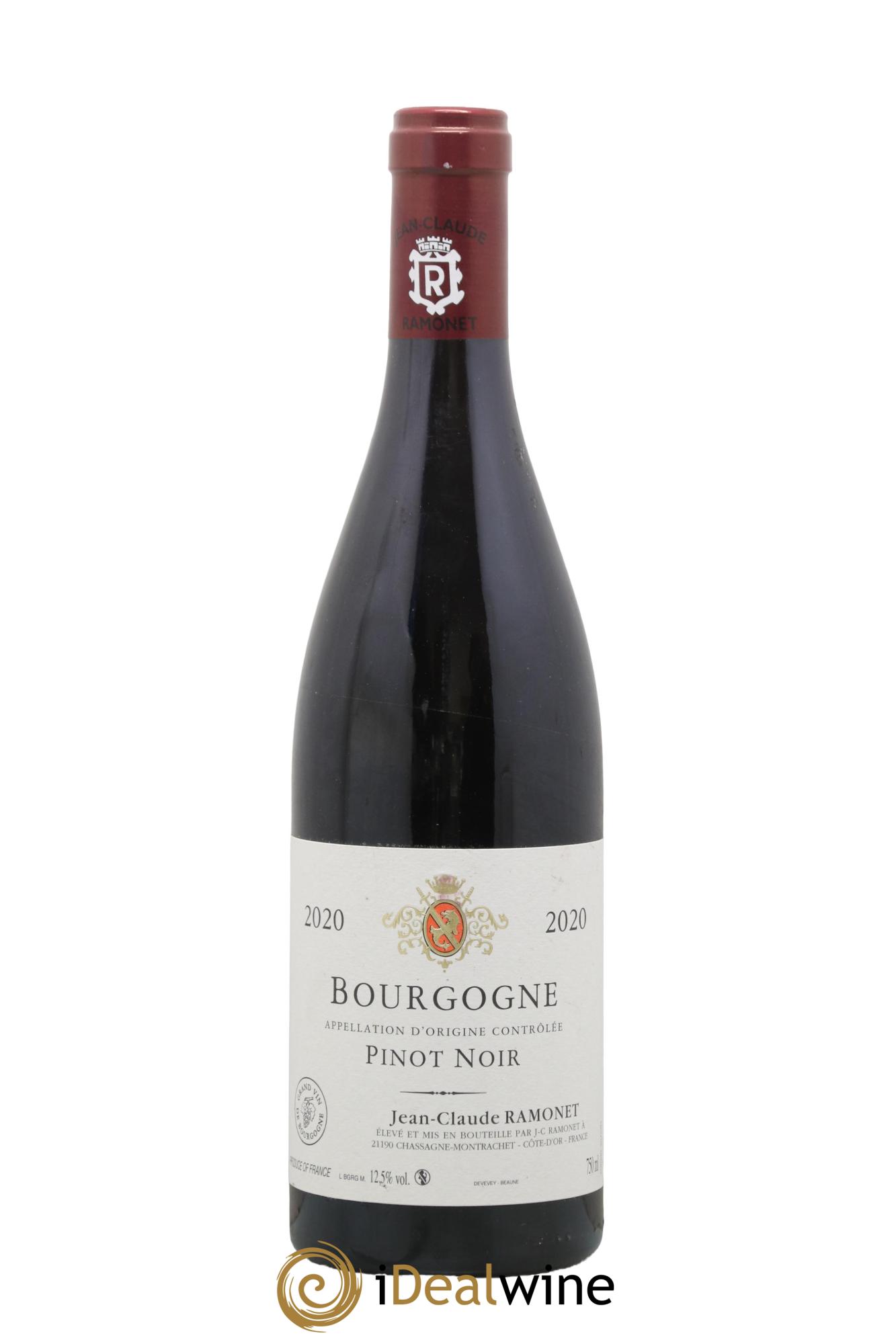 Bourgogne Pinot Noir Ramonet (Domaine) 2020 - Lot de 1 bouteille - 0