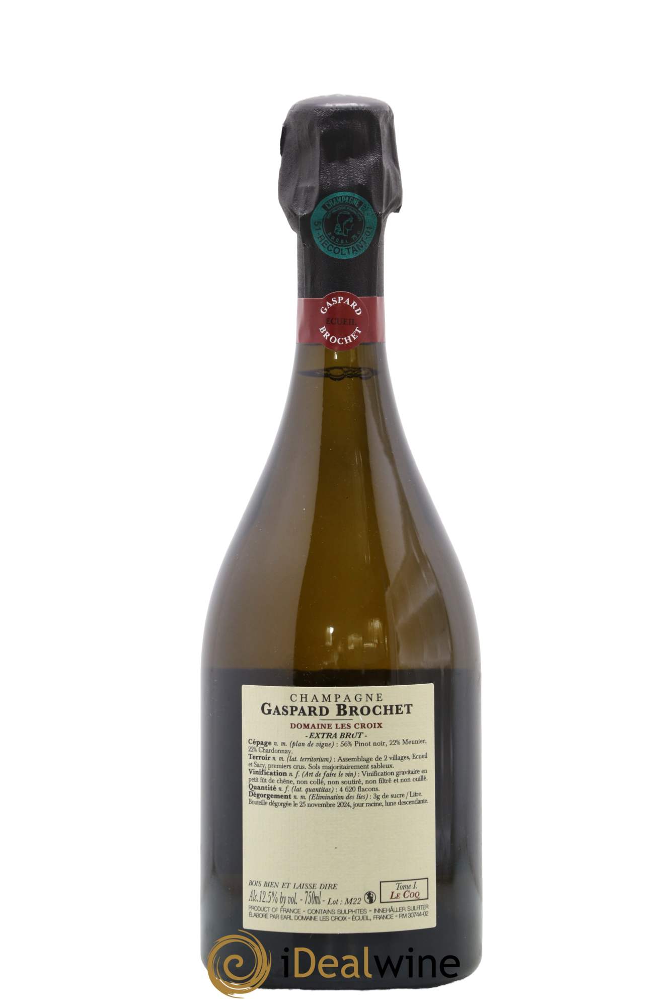 Extra Brut Le Coq Tome I Gaspard Brochet - Lotto di 1 bottiglia - 1