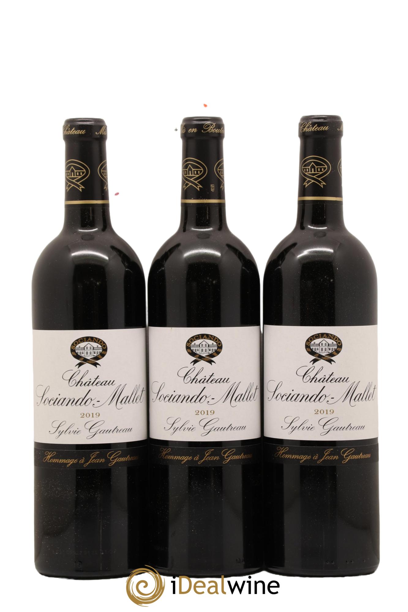 Château Sociando Mallet 2019 - Lotto di 12 bottiglie - 4