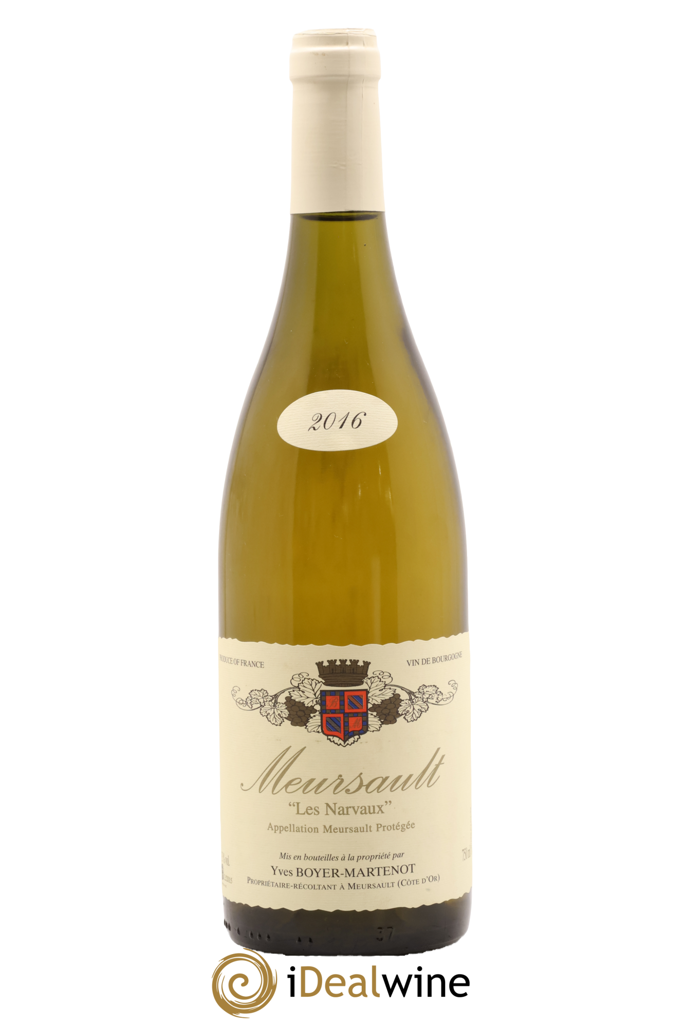 Meursault Les Narvaux Boyer-Martenot 2016 - Lot de 1 bouteille - 0