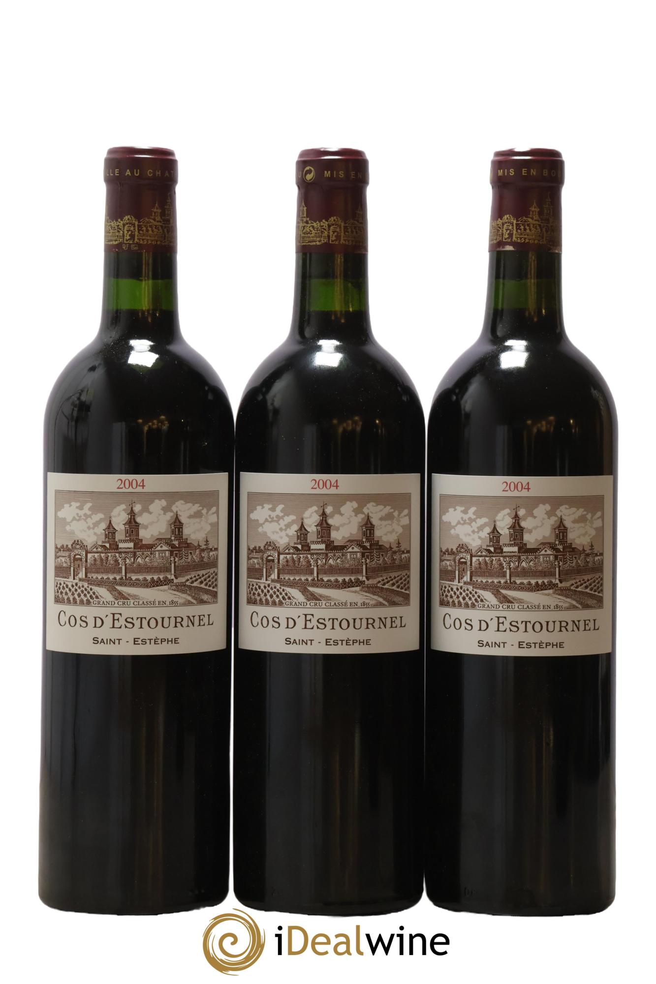 Cos d'Estournel 2ème Grand Cru Classé 2004 - Posten von 12 Flaschen - 4