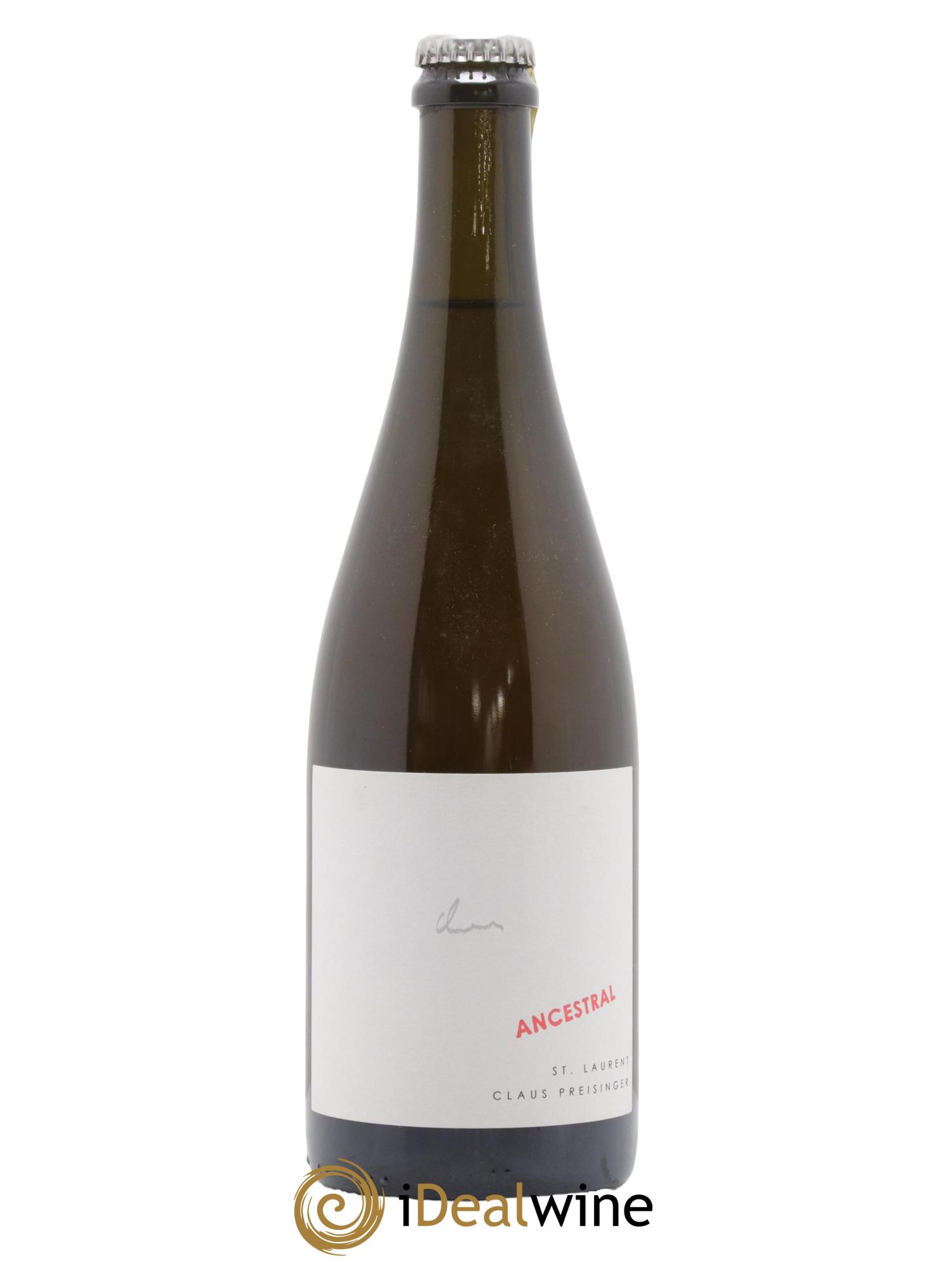 Vins Etrangers St Laurent Ancestral Claus Preisinger 2018 - Lot de 1 bouteille - 0