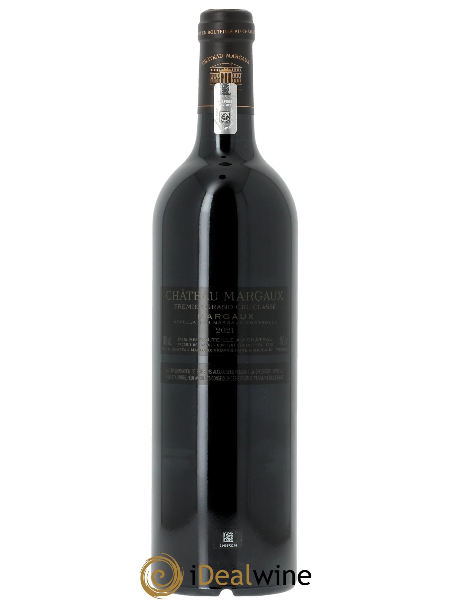Château Margaux 1er Grand Cru Classé (OWC if 3 bt) 2021 - Lot of 1 bottle - 1