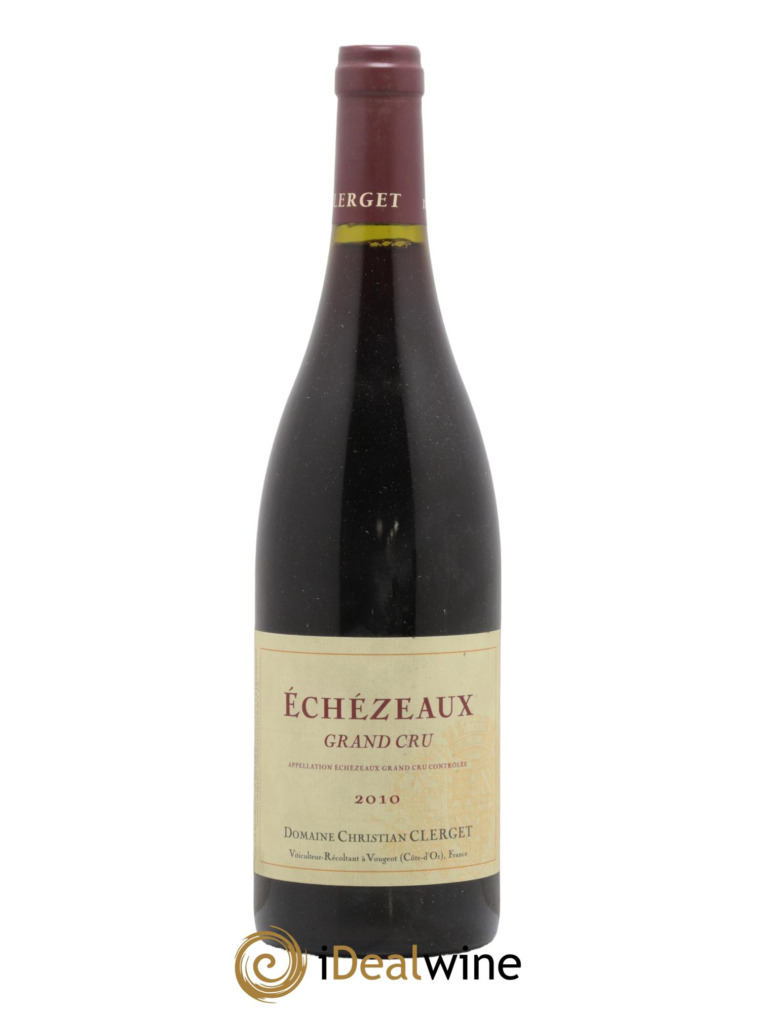 Echezeaux Grand Cru Christian Clerget 2010 - Lot de 1 bouteille - 0