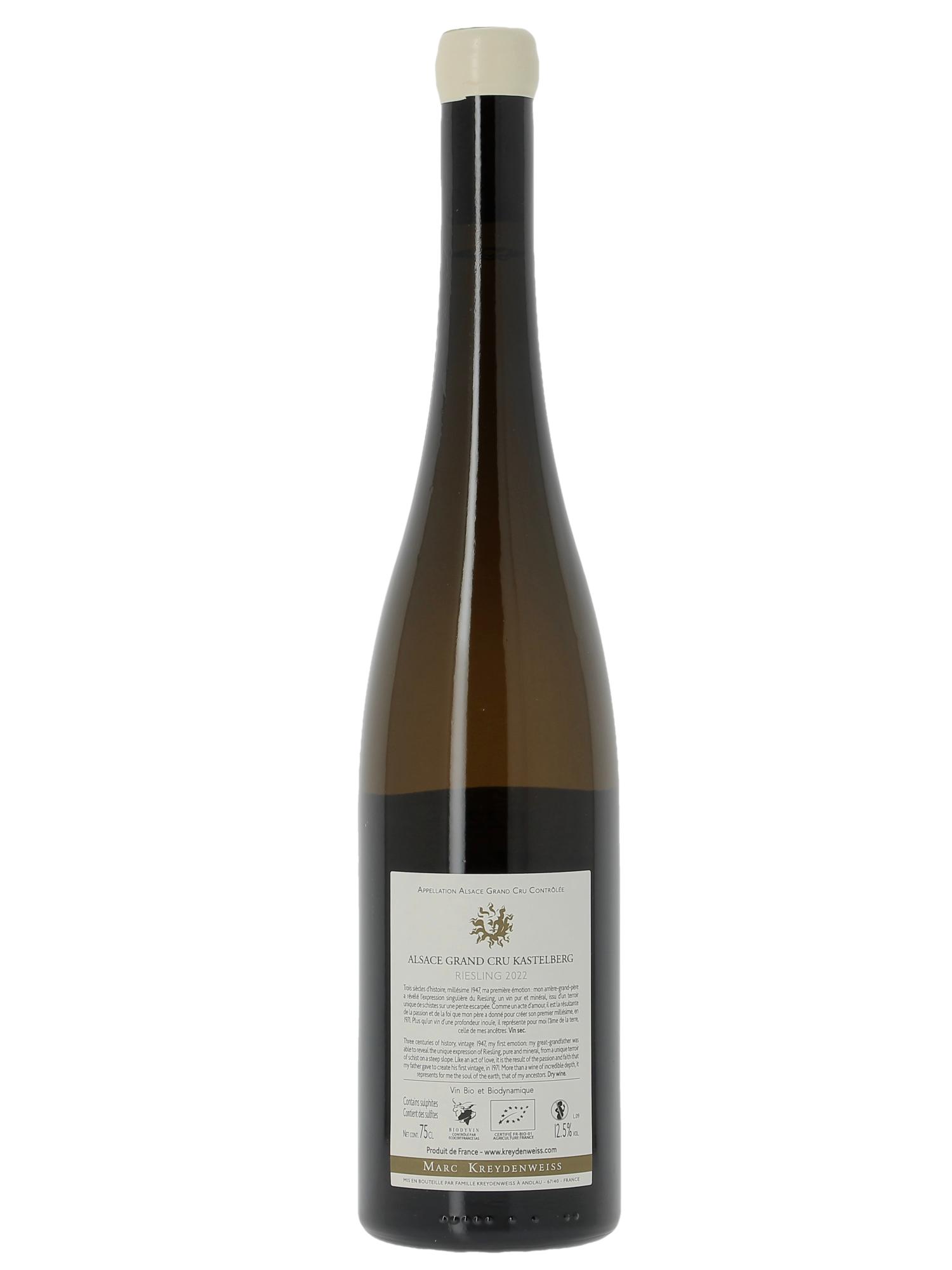 Alsace Riesling Grand Cru Kastelberg Marc Kreydenweiss 2022 - Lotto di 1 bottiglia - 1
