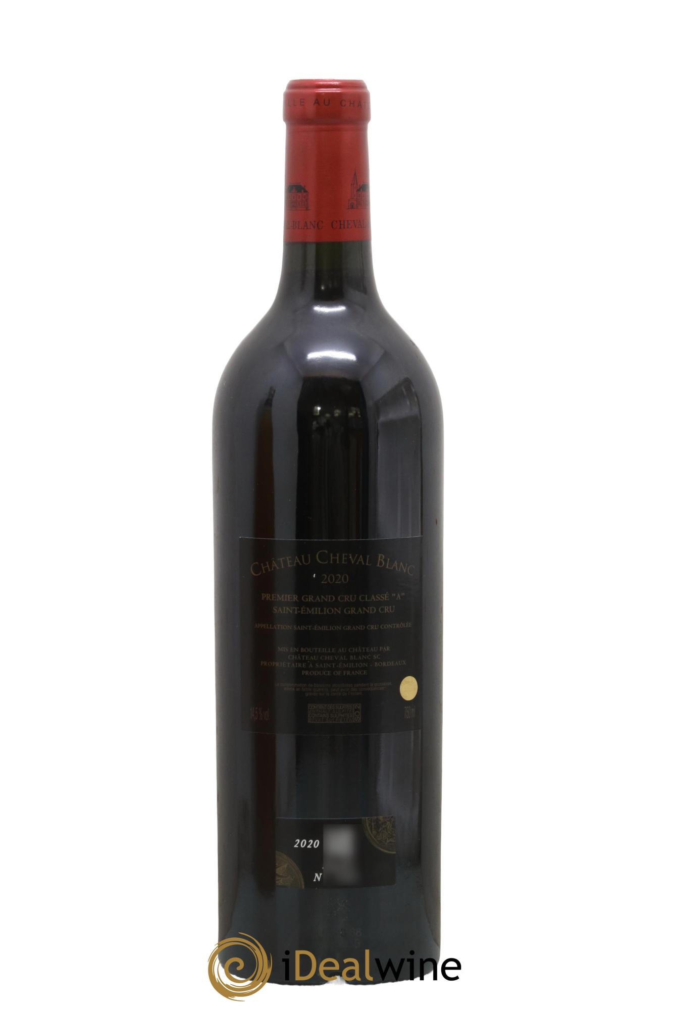Château Cheval Blanc 1er Grand Cru Classé A 2020 - Lotto di 1 bottiglia - 1