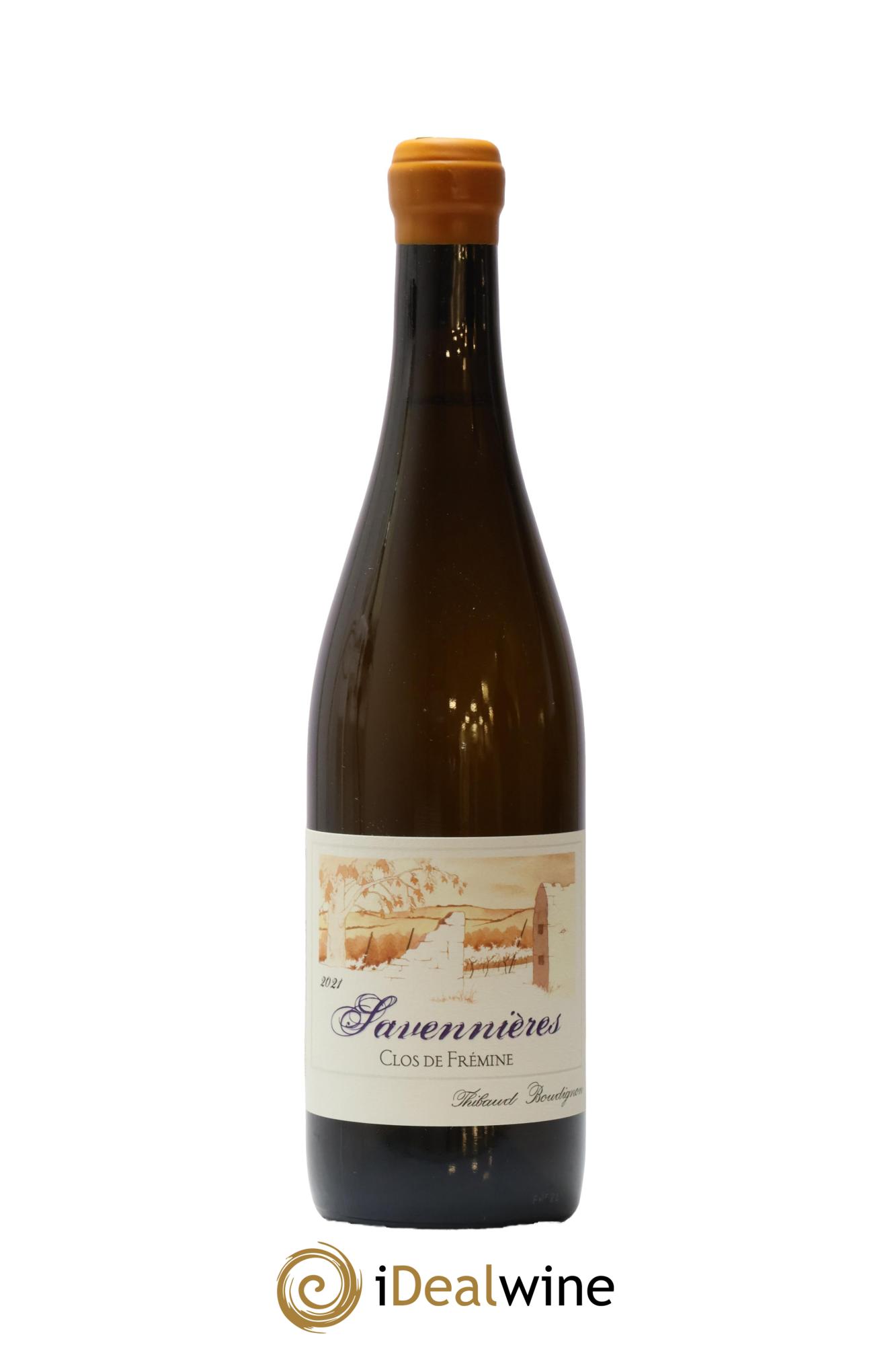 Savennières Clos de Frémine Thibaud Boudignon 2021 - Lot of 1 bottle - 0