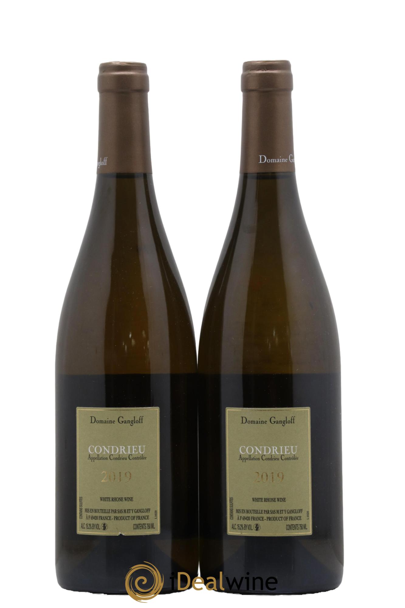 Condrieu Domaine Gangloff (Domaine)  2019 - Lot de 2 bouteilles - 1