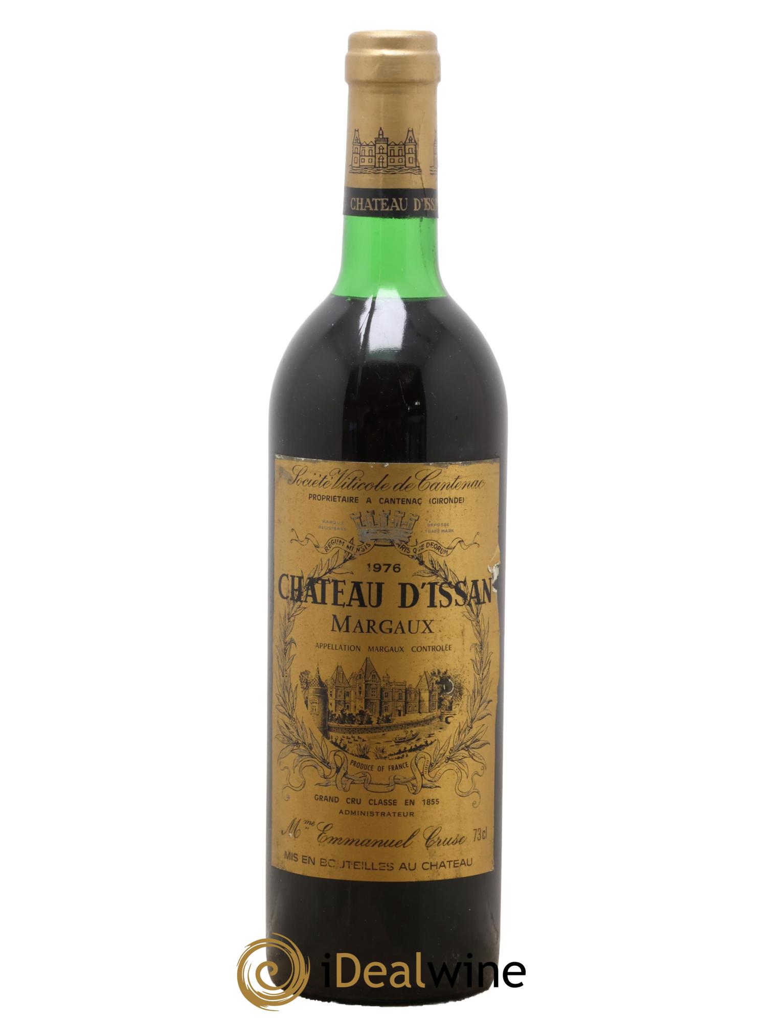 Château d'Issan 3ème Grand Cru Classé 1976 - Lotto di 1 bottiglia - 0