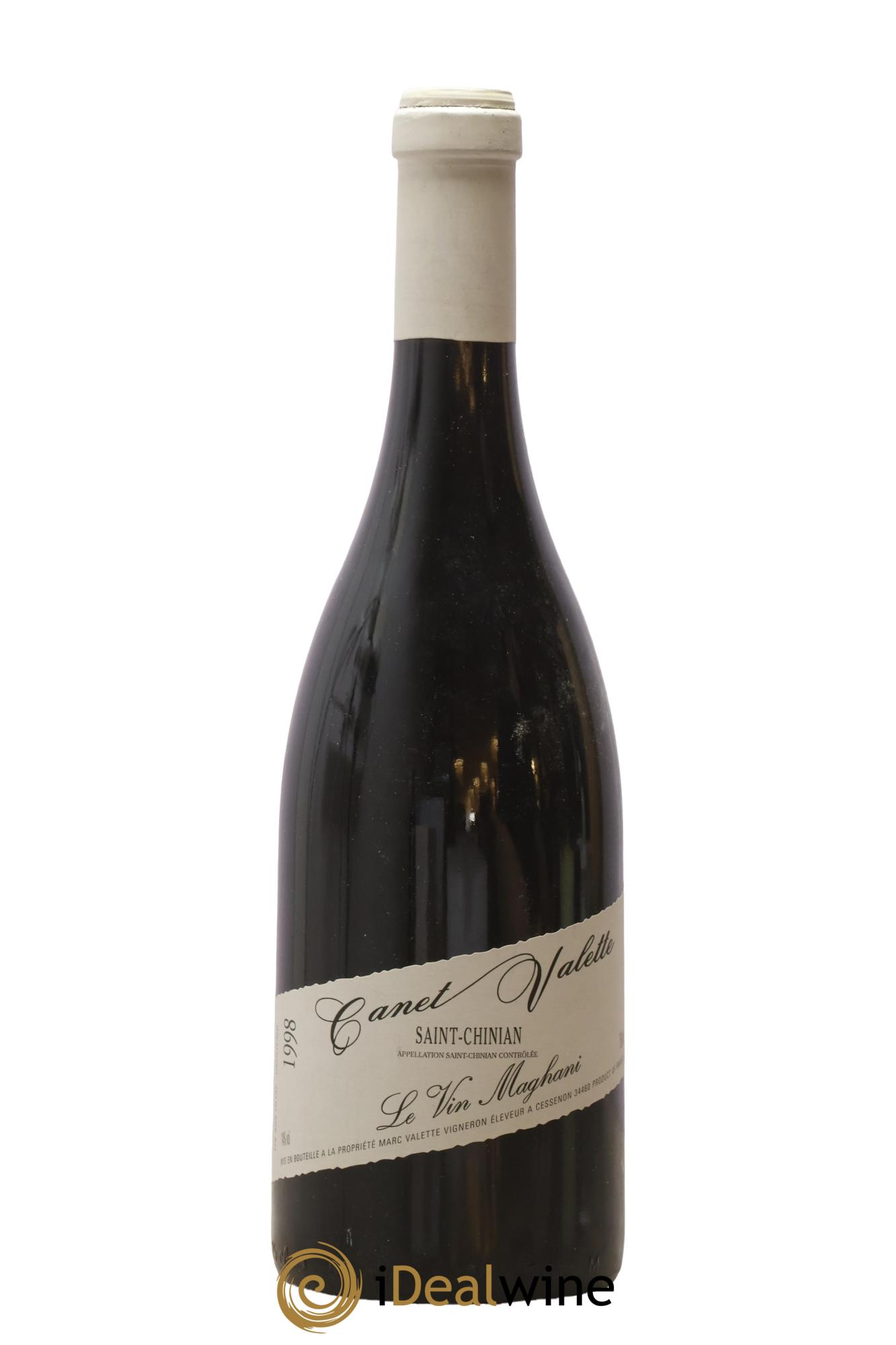 Saint-Chinian Maghani Canet-Valette (Domaine) 1998 - Posten von 1 Flasche - 0