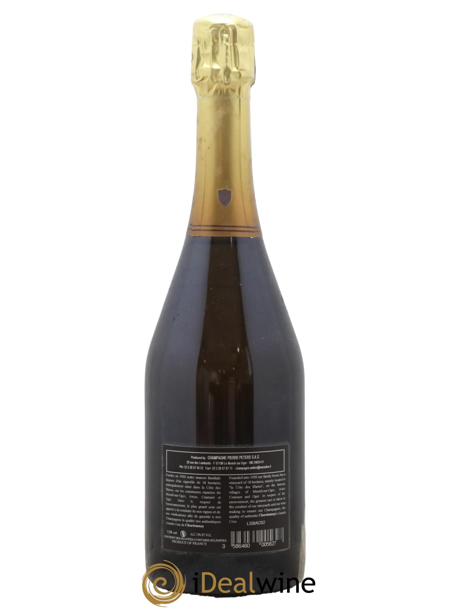Cuvée Spéciale les Chétillons Blanc de Blancs Brut Pierre Péters 2002 - Lotto di 1 bottiglia - 1