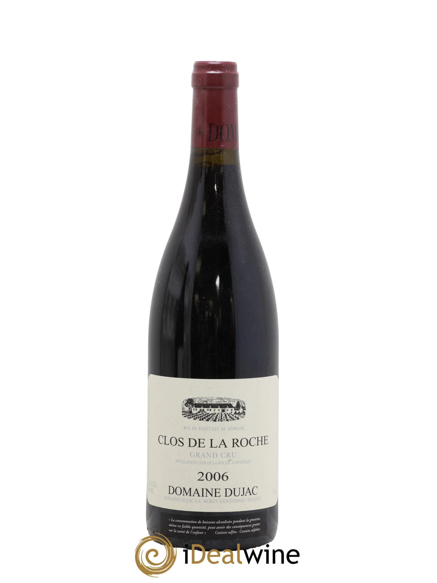 Clos de la Roche Grand Cru Dujac (Domaine) 2006 - Lotto di 1 bottiglia - 0