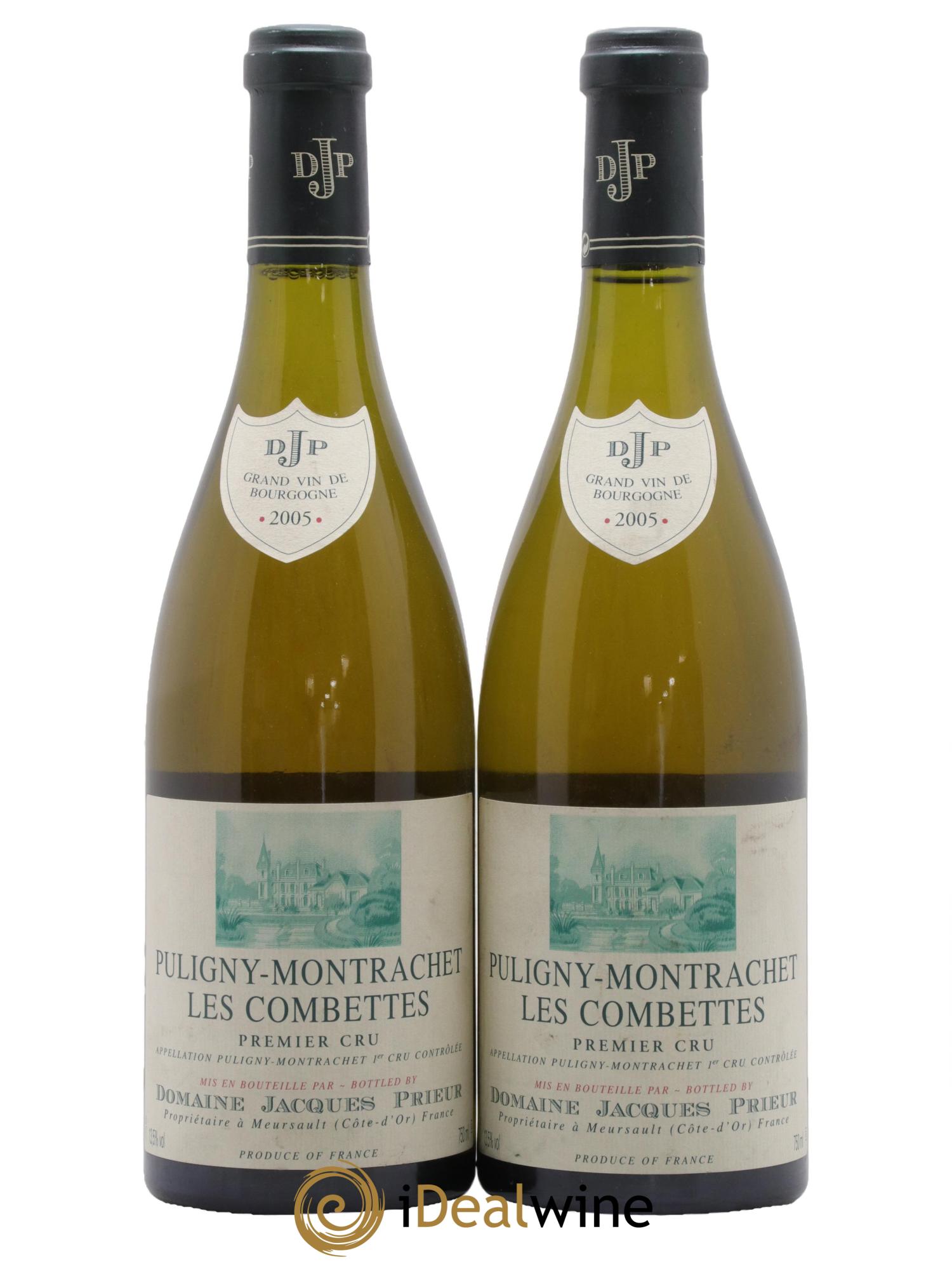 Puligny-Montrachet 1er Cru Les Combettes Jacques Prieur (Domaine) 2005 - Lot de 2 bouteilles - 0