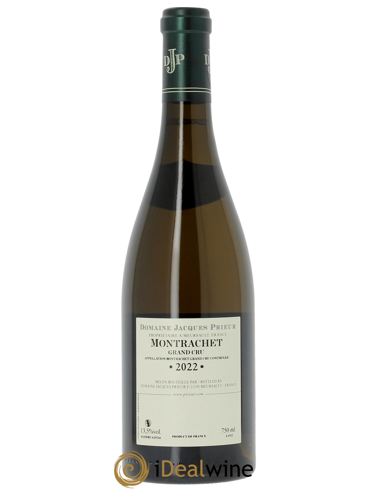 Montrachet Grand Cru Jacques Prieur (Domaine)  2022 - Lotto di 1 bottiglia - 1