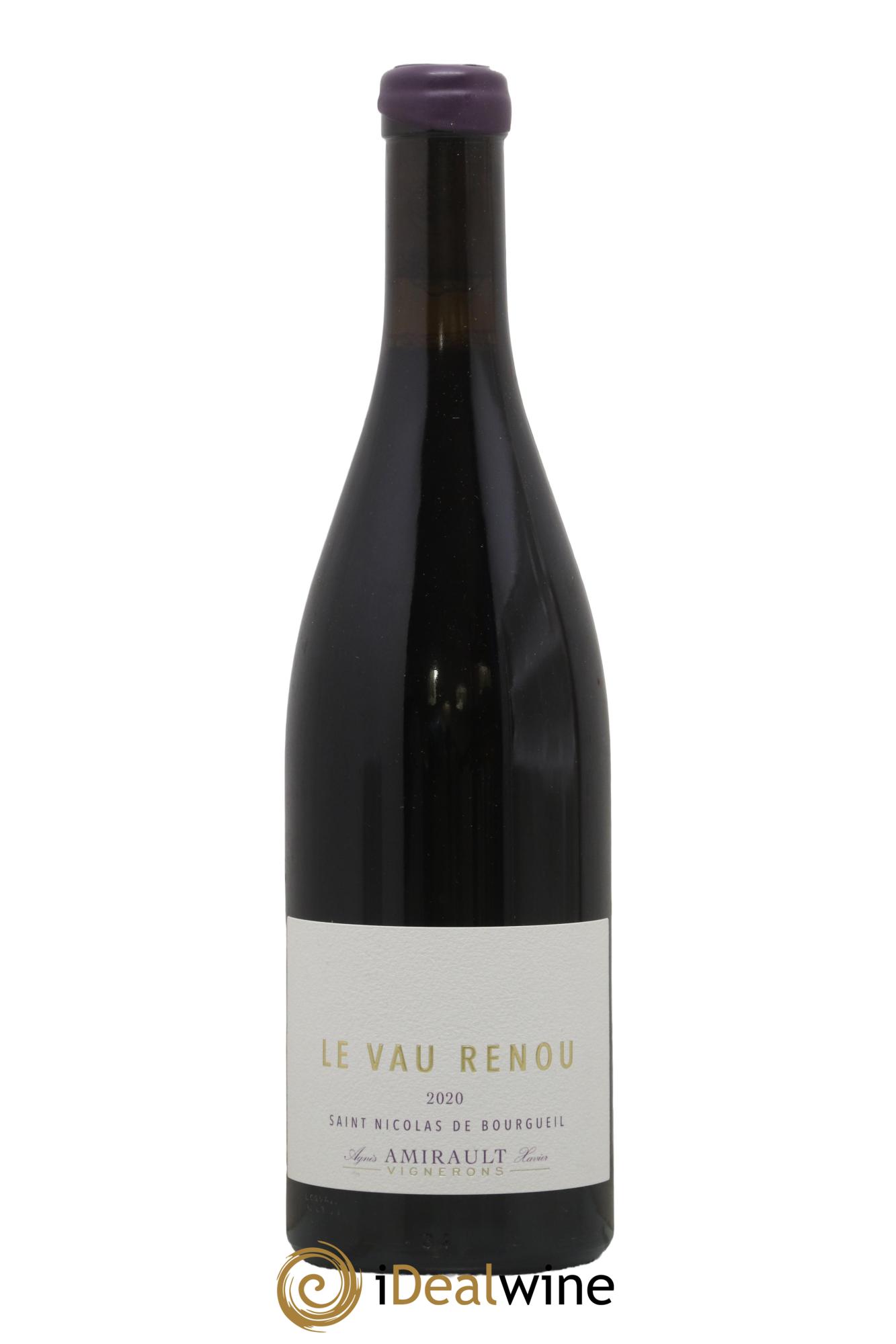 Saint-Nicolas de Bourgueil Le Vau Renou Agnès et Xavier Amirault 2020 - Lot de 1 bouteille - 0