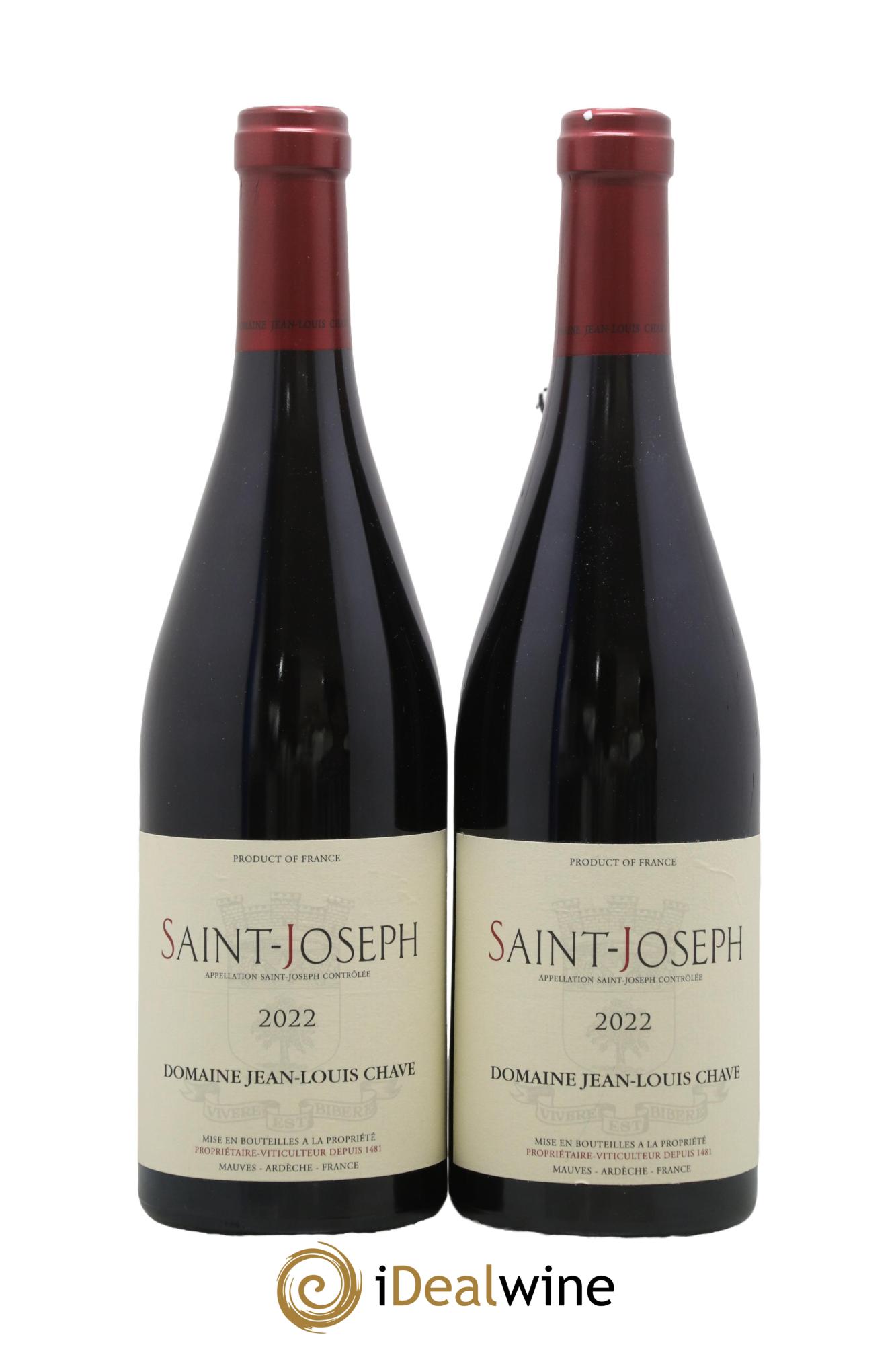 Saint-Joseph Jean-Louis Chave 2022 - Lotto di 2 bottiglie - 0