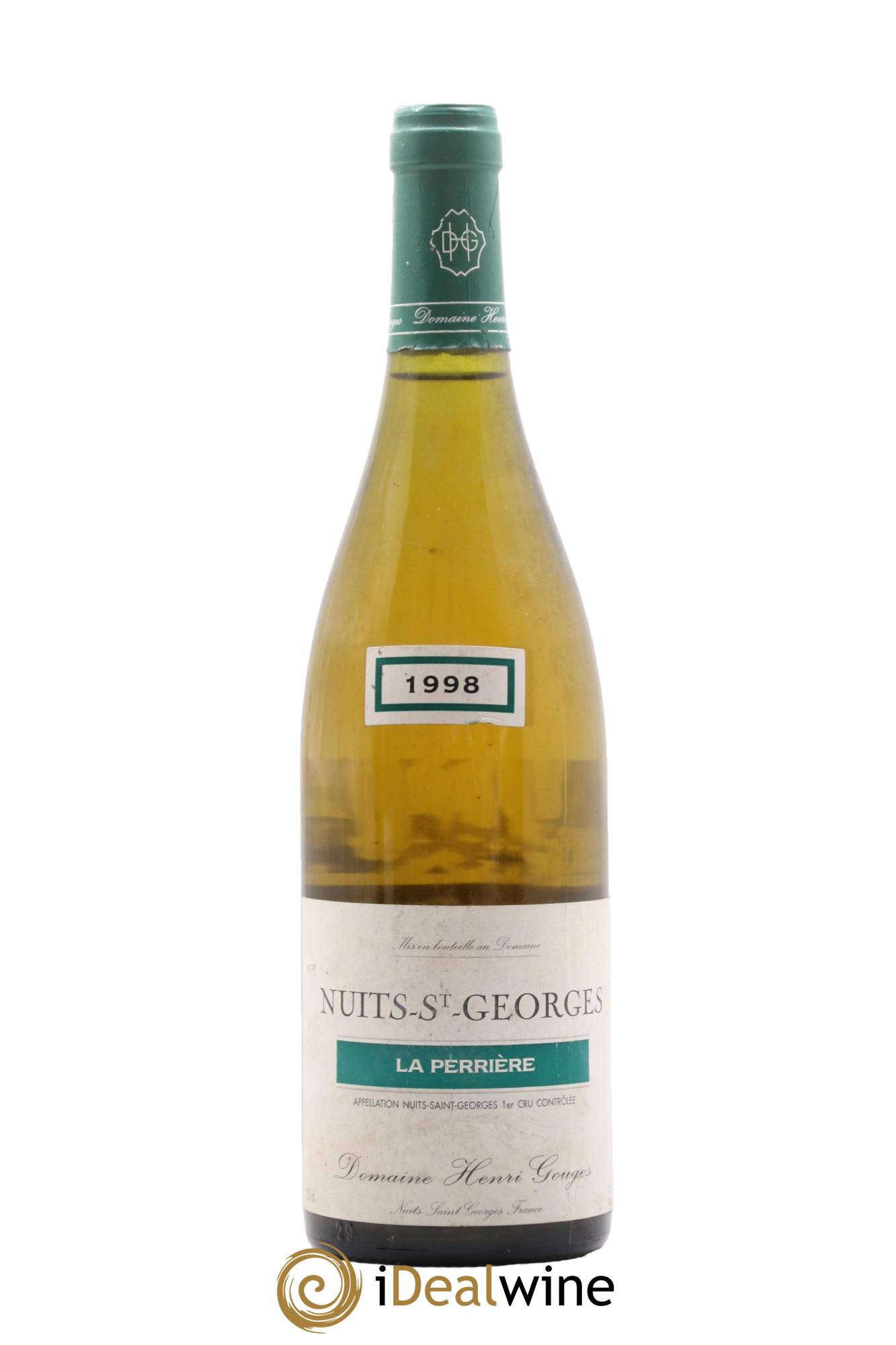 Nuits-Saint-Georges 1er Cru La Perrière Henri Gouges 1998 - Posten von 1 Flasche - 0