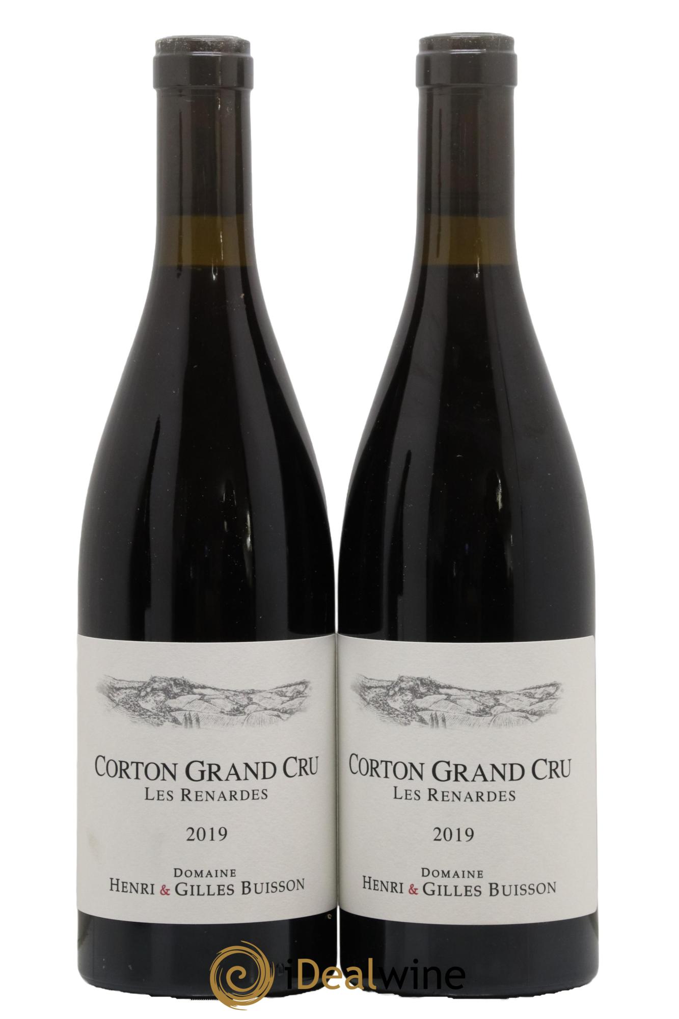 Corton Grand Cru Les Renardes Henri et Gilles Buisson (Domaine)  2019 - Lot of 2 bottles - 0