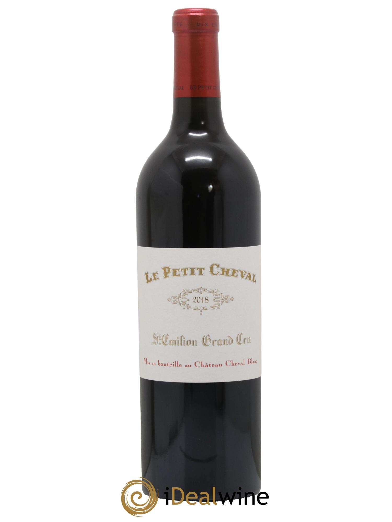 Le Petit Cheval Second Vin 2018 - Lot de 1 bouteille - 0