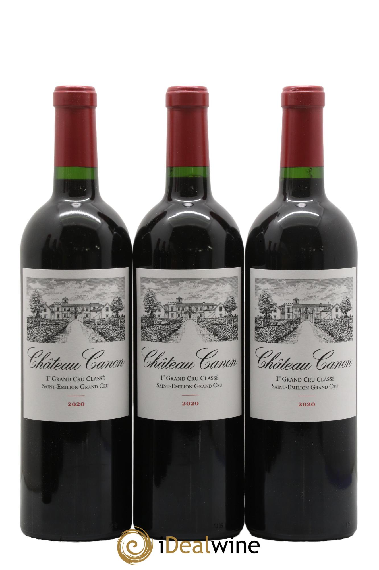 Château Canon 1er Grand Cru Classé B  2020 - Lot of 6 bottles - 1