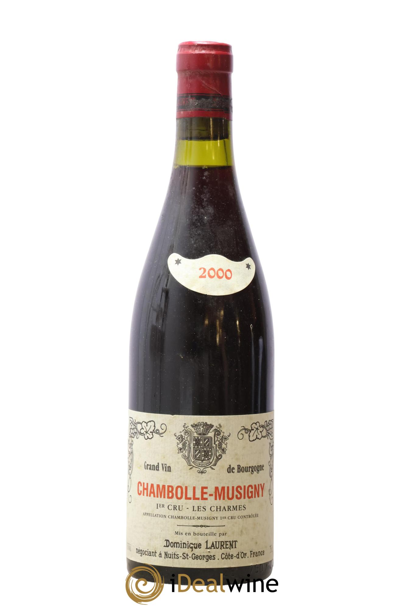 Chambolle-Musigny 1er Cru Les Charmes Dominique Laurent 2000 - Lot de 1 bouteille - 0
