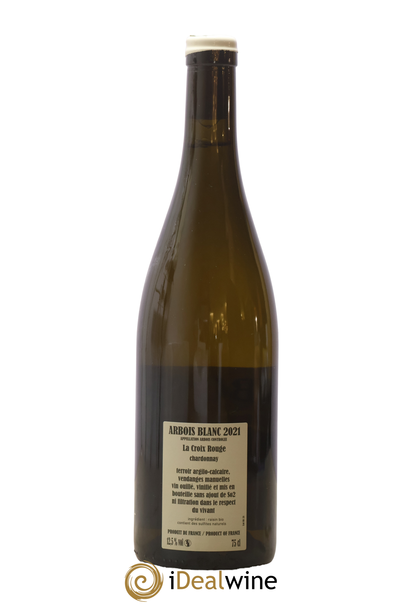 Arbois Chardonnay La Croix Rouge Adeline Houillon & Renaud Bruyère 2021 - Lot of 1 bottle - 1