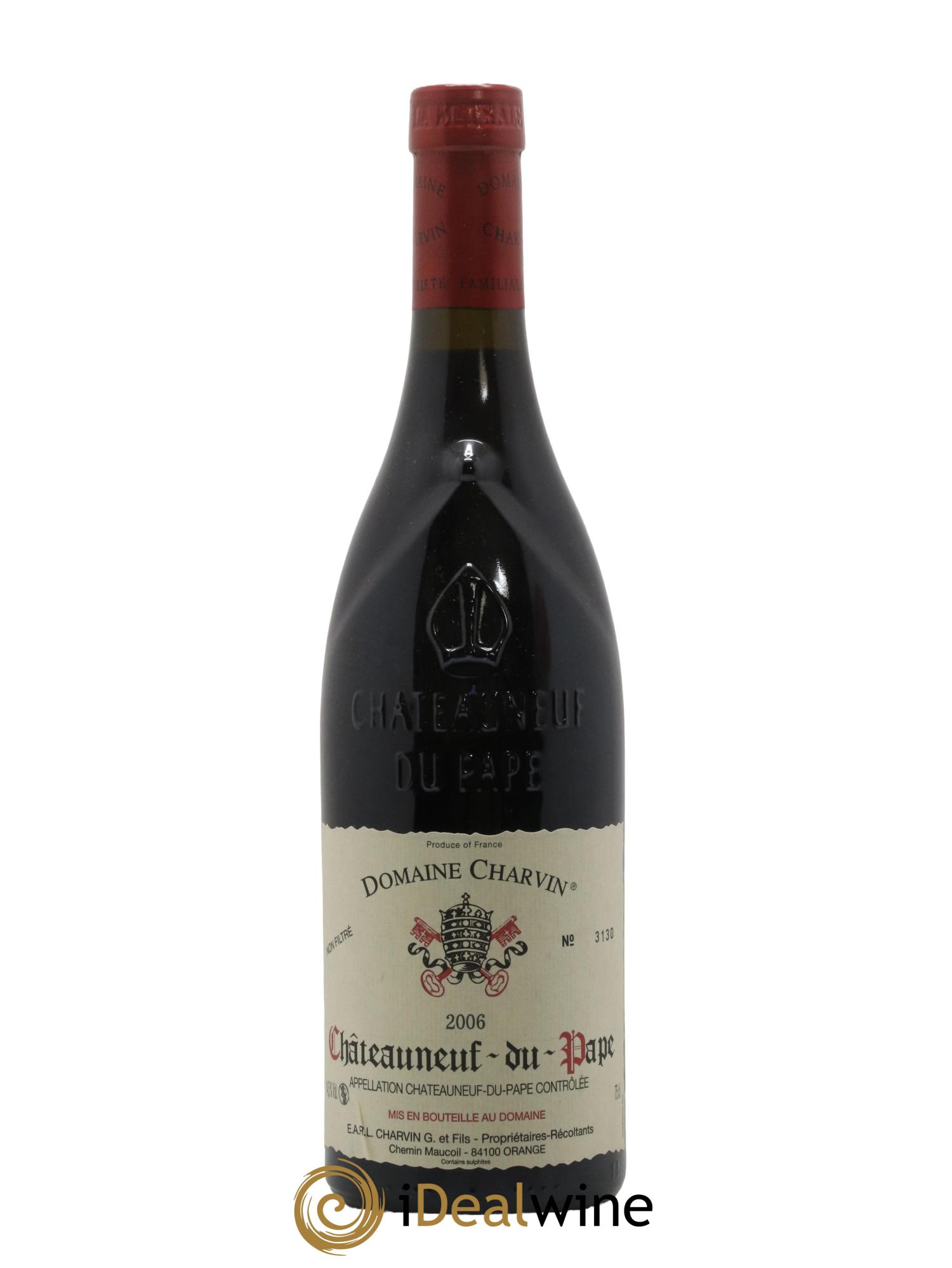 Châteauneuf-du-Pape Charvin (Domaine) 2006 - Lot de 1 bouteille - 0