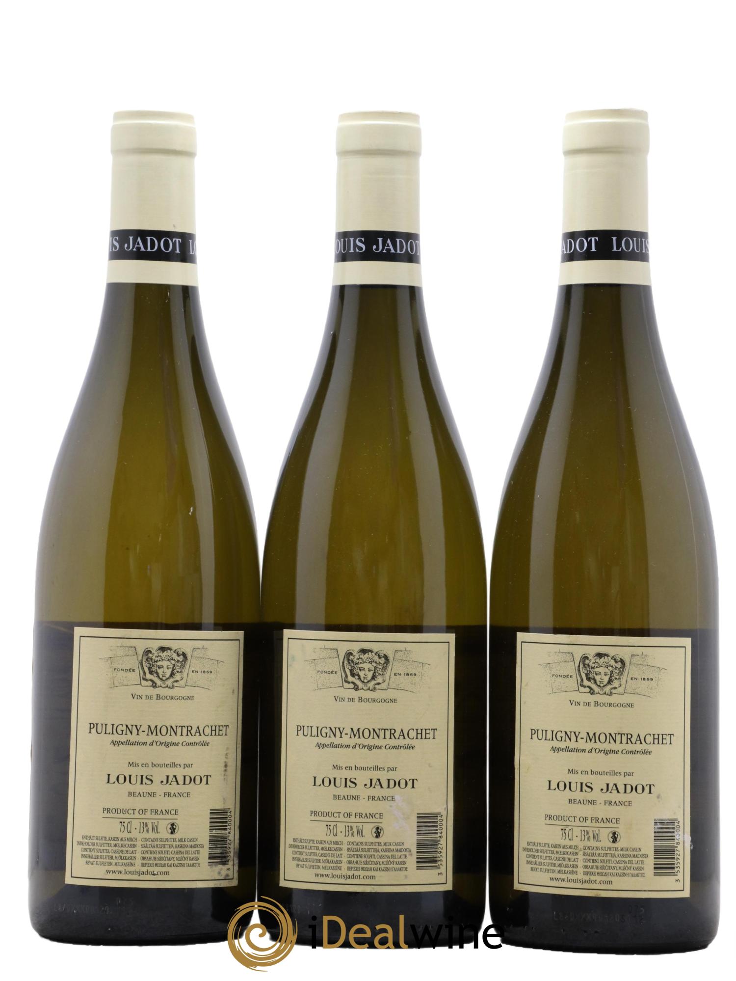 Puligny-Montrachet Louis Jadot 2020 - Lot de 3 bouteilles - 1