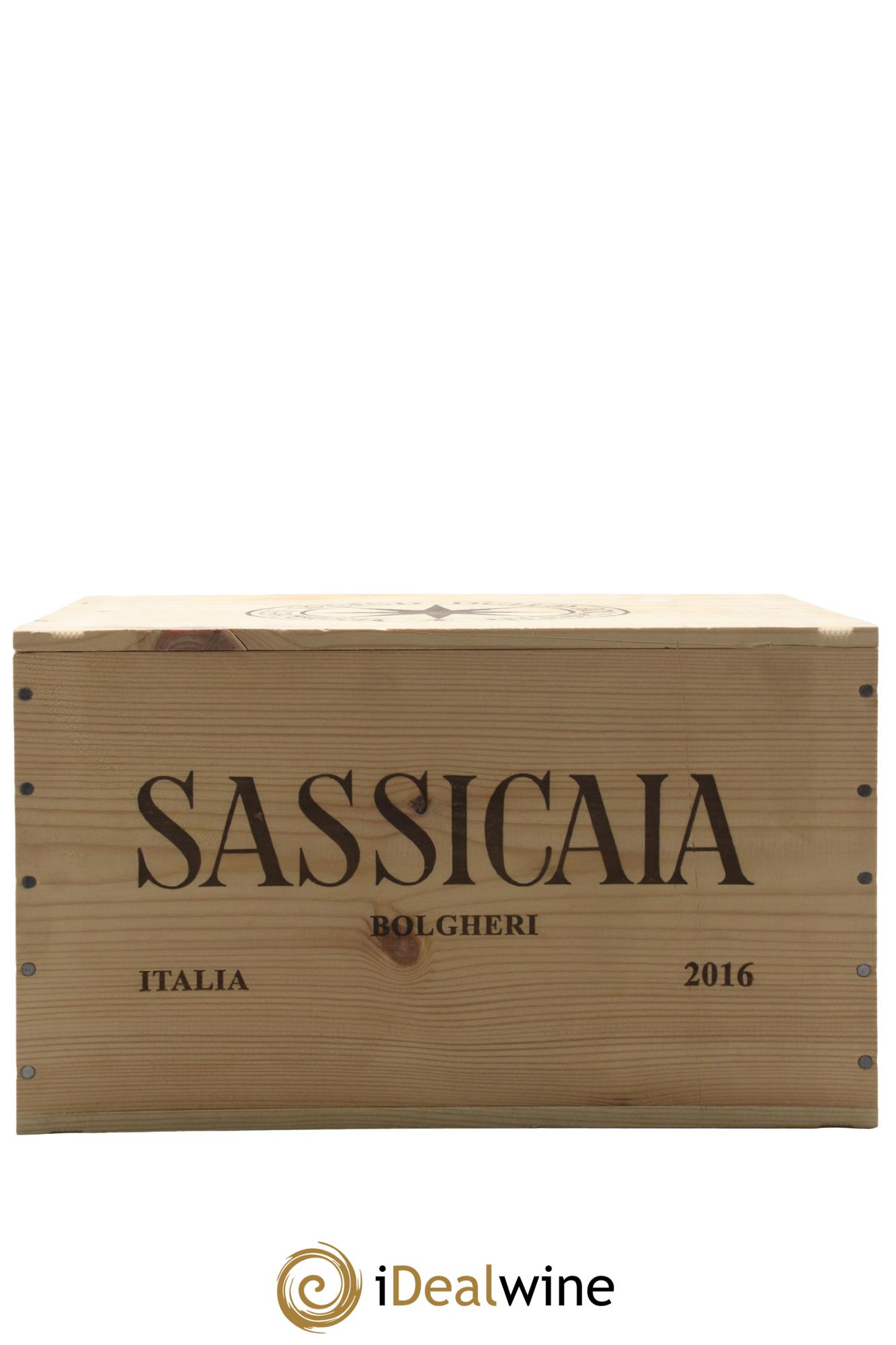 Bolgheri DOC Sassicaia Tenuta San Guido 2016 - Lotto di 6 bottiglie - 6