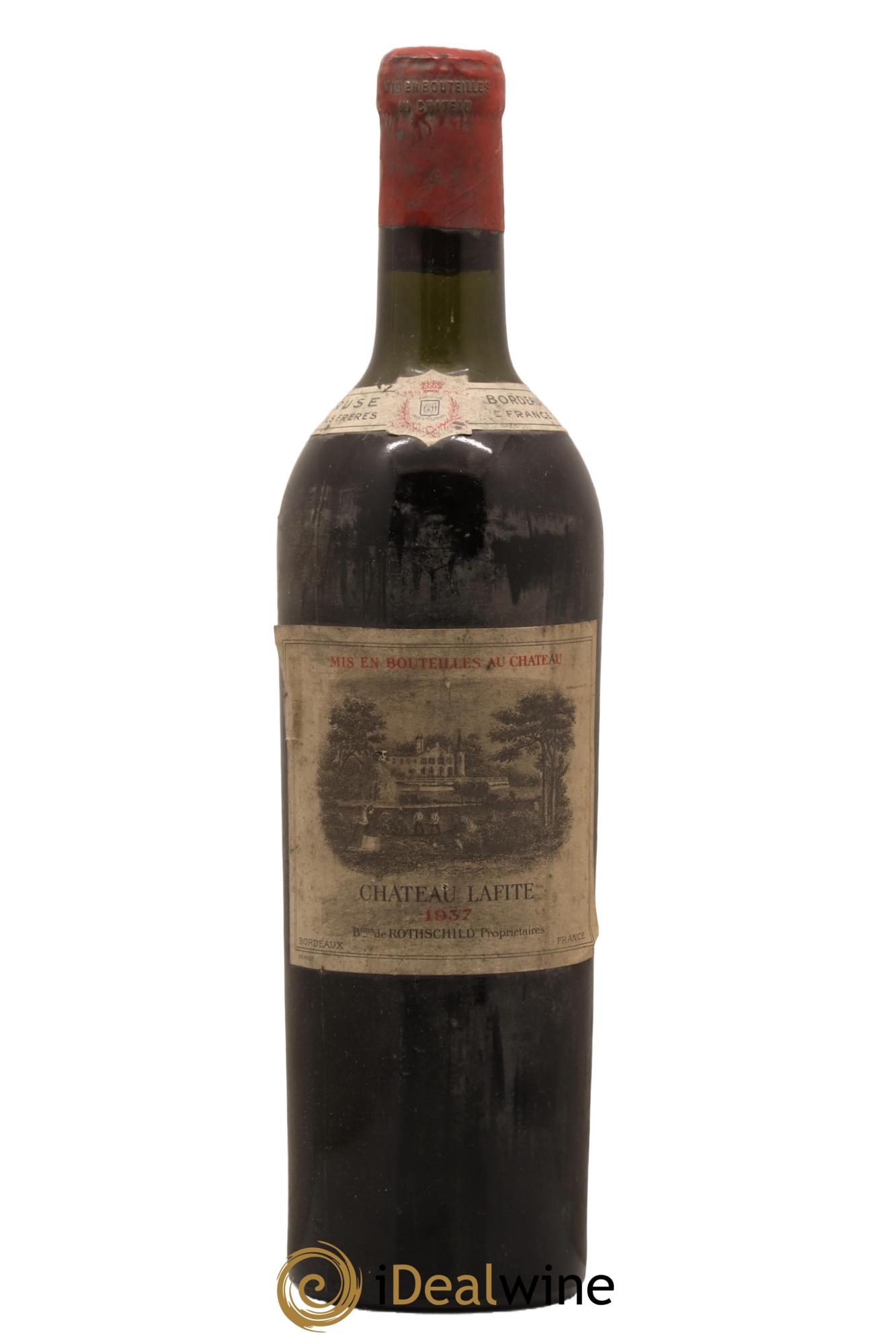 Château Lafite Rothschild 1er Grand Cru Classé 1937 - Lot de 1 bouteille - 0