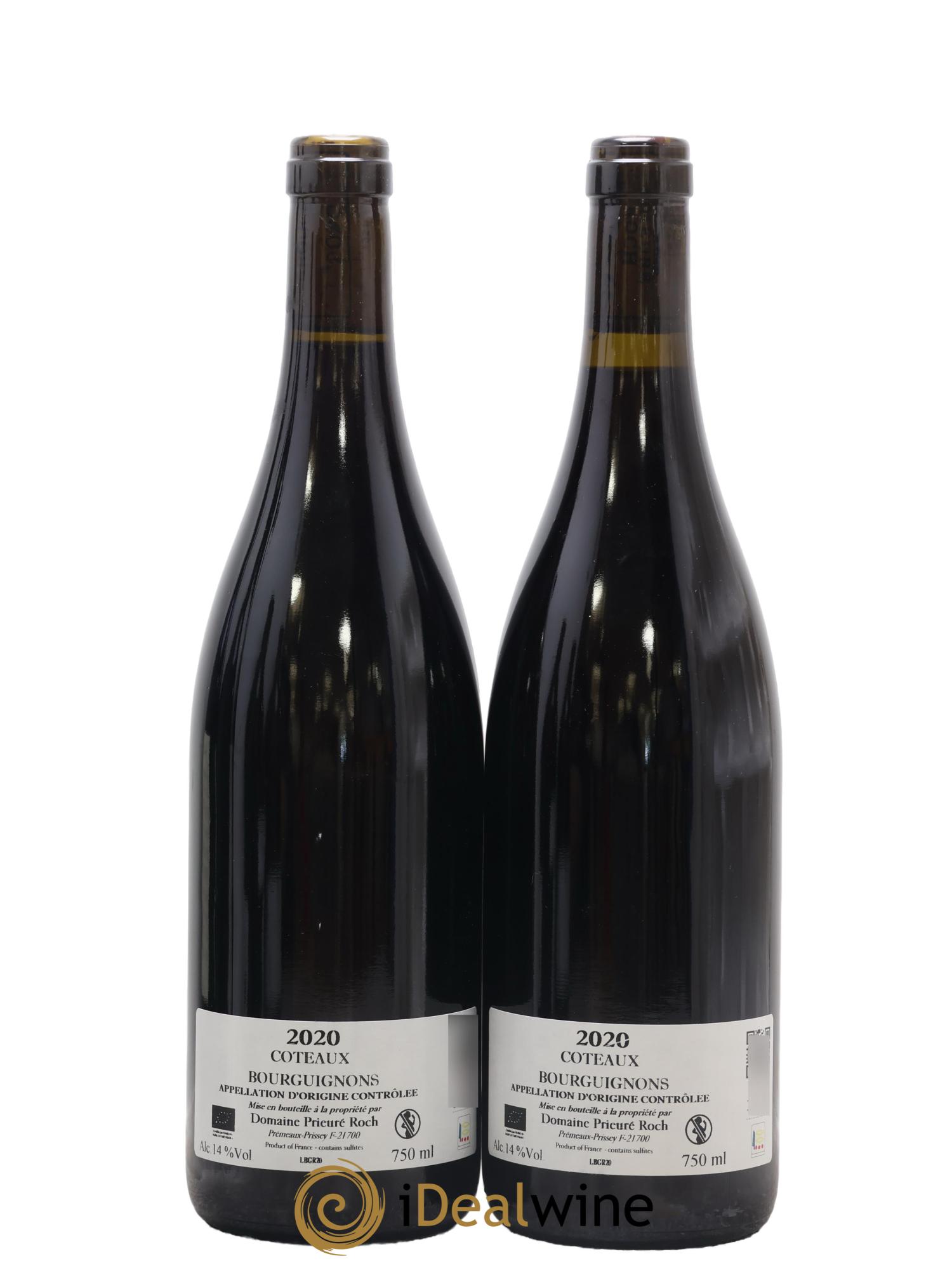 Coteaux Bourguignons Prieuré Roch 2020 - Lot of 2 bottles - 1