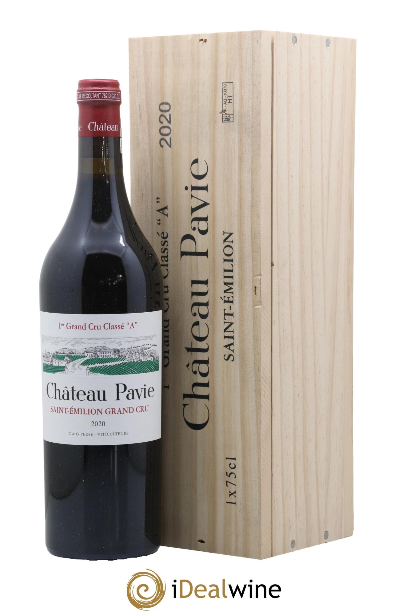 Château Pavie 1er Grand Cru Classé A 2020 - Lot de 1 bouteille - 0