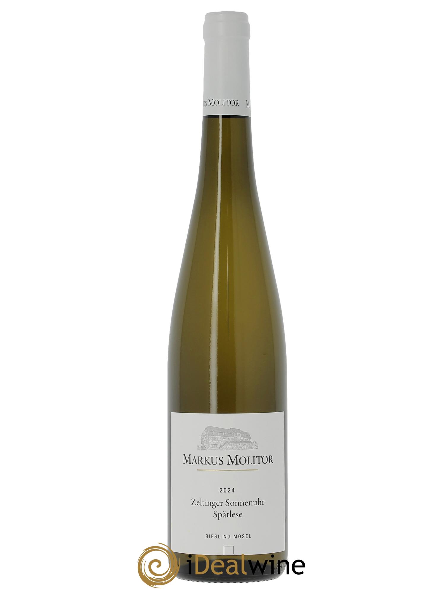 Riesling Markus Molitor Zeltinger Sonnenuhr Spätlese White Capsule 2024 - Lot de 1 bouteille - 0