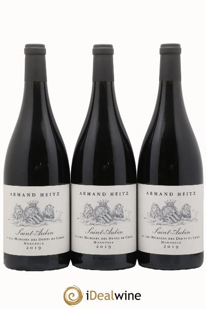Saint-Aubin 1er Cru Murgers des Dents de Chien Armand Heitz 2019 - Posten von 3 Magnum - 0