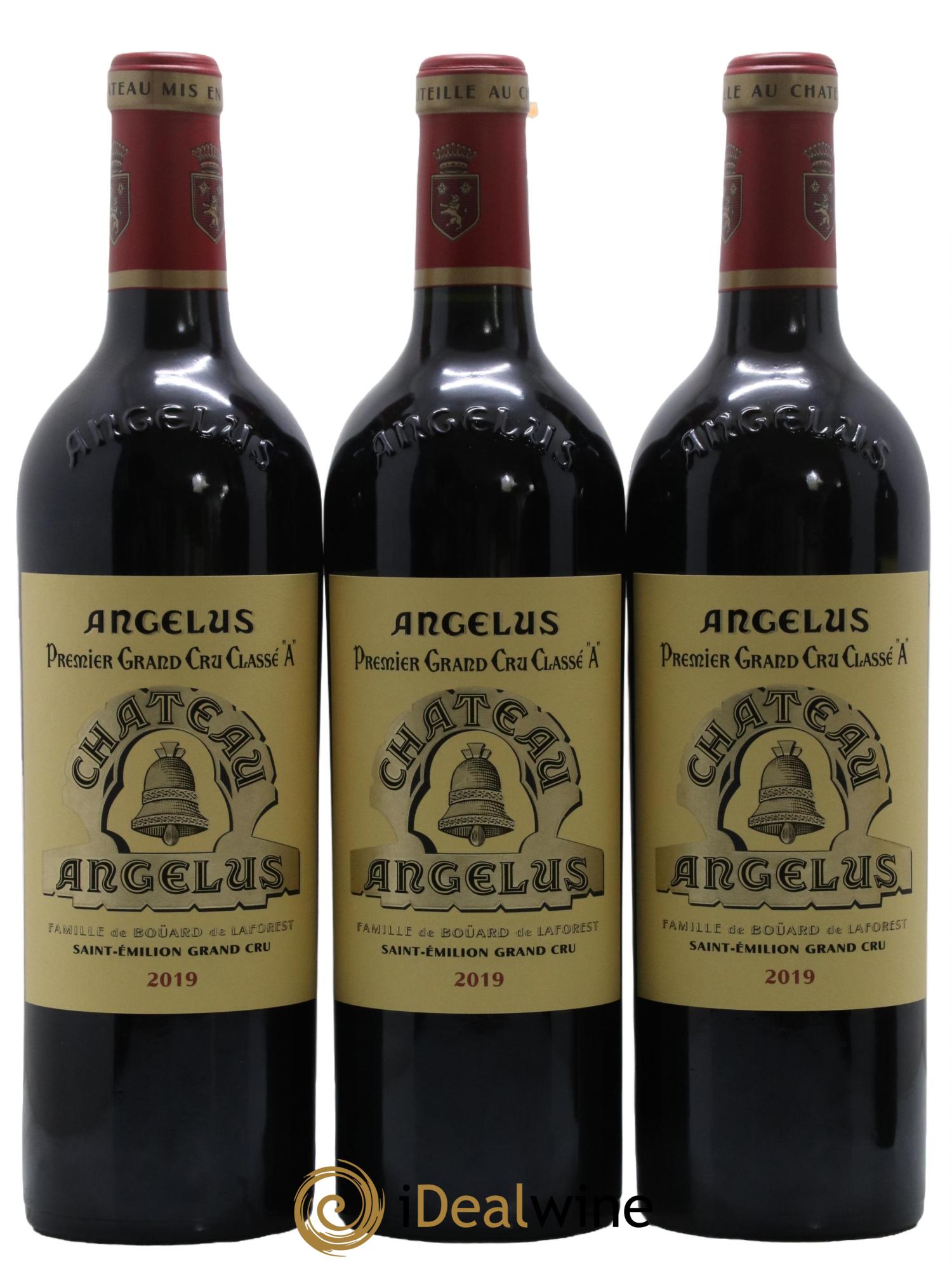 Château Angélus 1er Grand Cru Classé A 2019 - Lot de 6 bouteilles - 1