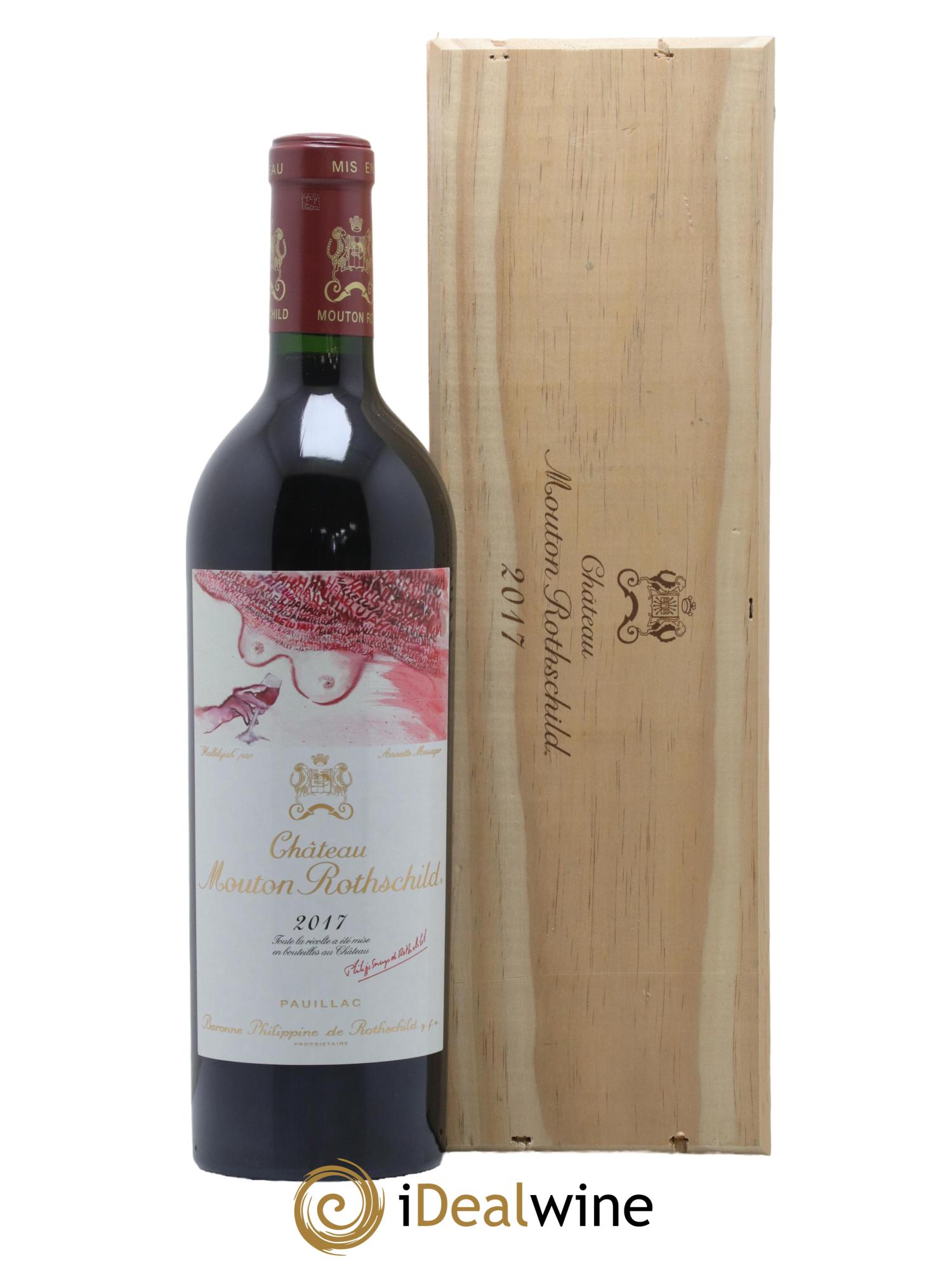 Château Mouton Rothschild 1er Grand Cru Classé 2017 - Lot de 1 bouteille - 1