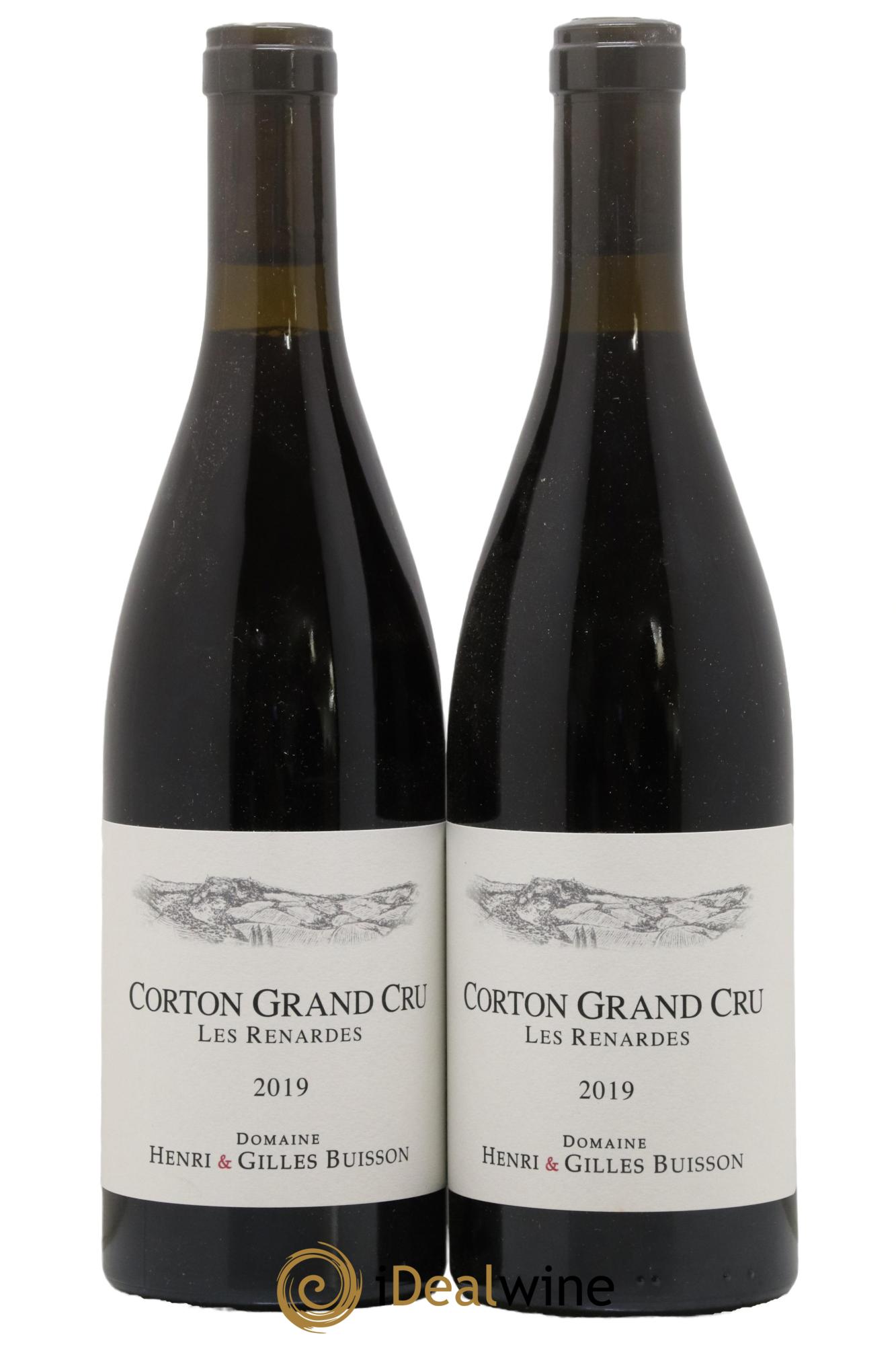Corton Grand Cru Les Renardes Henri et Gilles Buisson (Domaine)  2019 - Posten von 2 Flaschen - 0