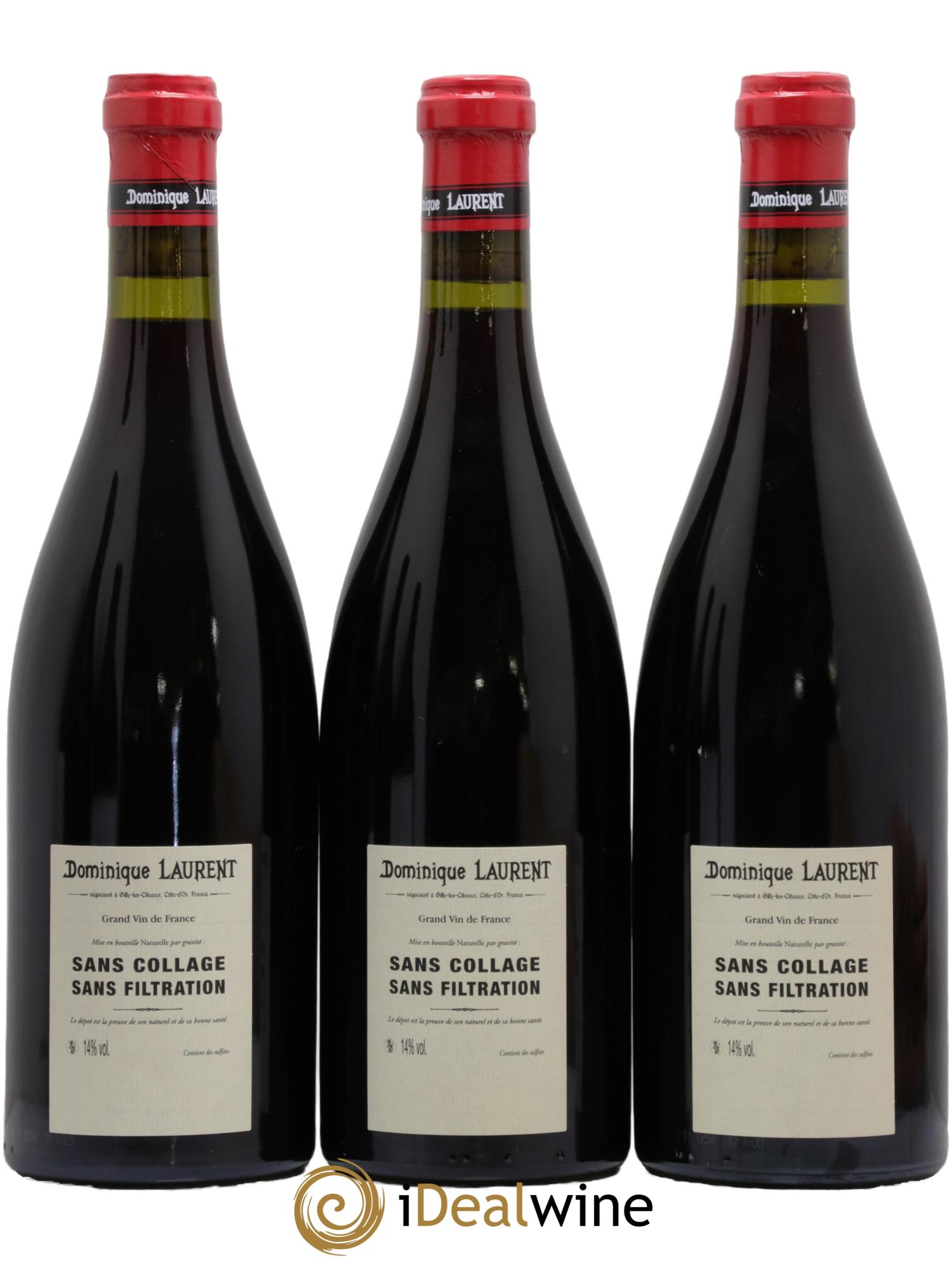 Vosne-Romanée 1er Cru Aux Reignots Vielles Vignes Dominique Laurent 2019 - Lot of 3 bottles - 1