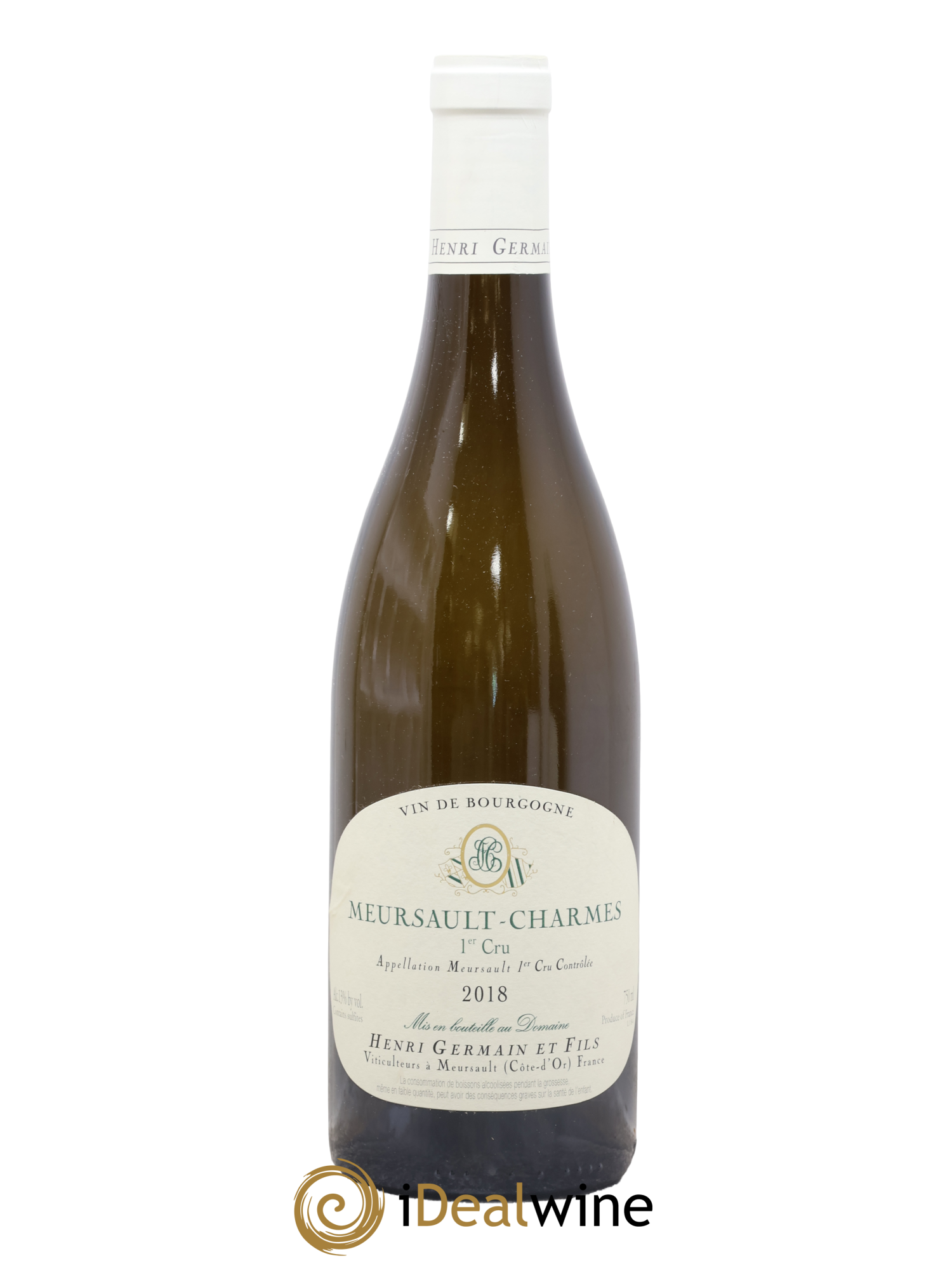 Meursault 1er Cru Charmes Henri Germain 2018 - Lotto di 1 bottiglia - 0