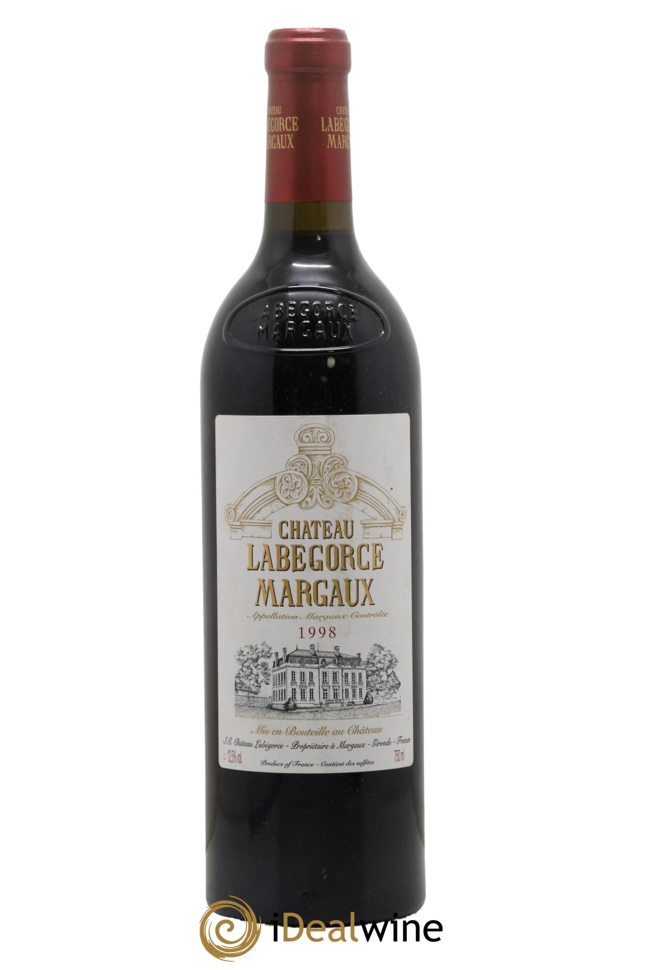 Château Labegorce Cru Bourgeois 1998 - Posten von 1 Flasche - 0