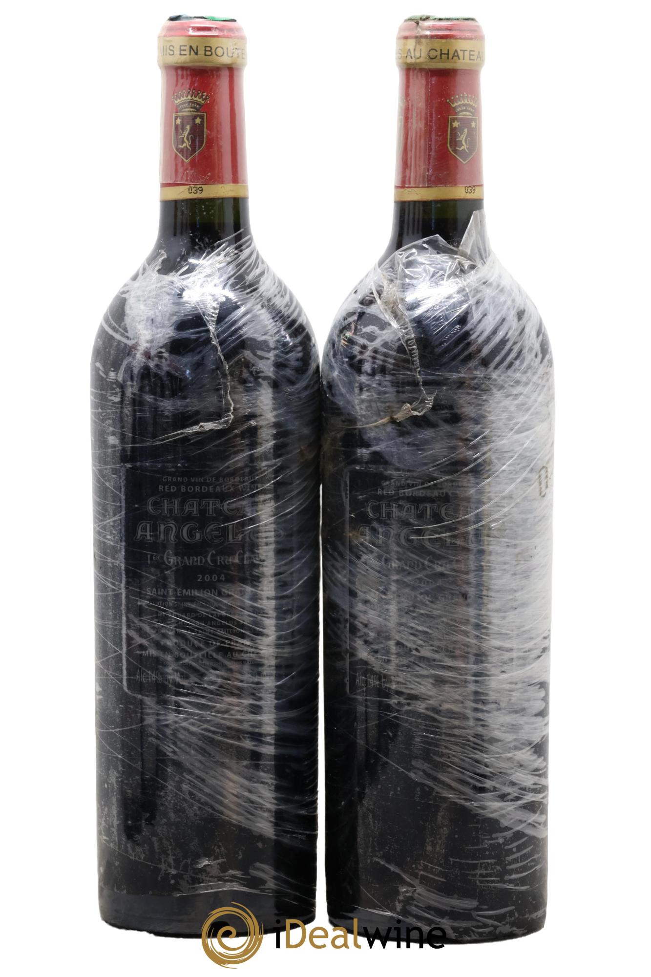 Château Angélus 1er Grand Cru Classé A 2004 - Posten von 2 Flaschen - 1