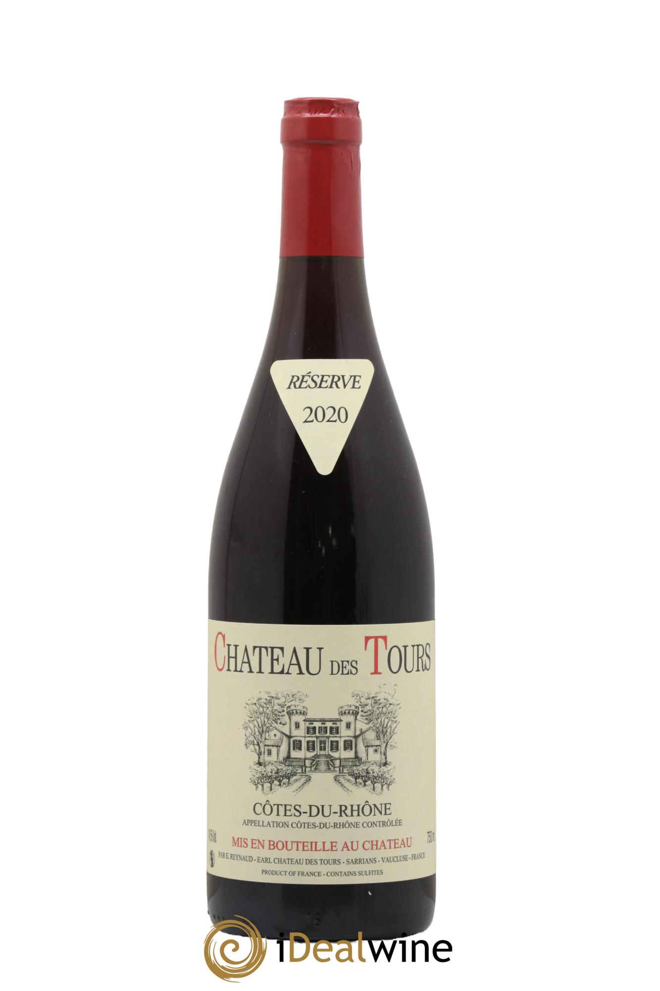 Côtes-du-Rhône Château des Tours Emmanuel Reynaud 2020 - Lot of 1 bottle - 0
