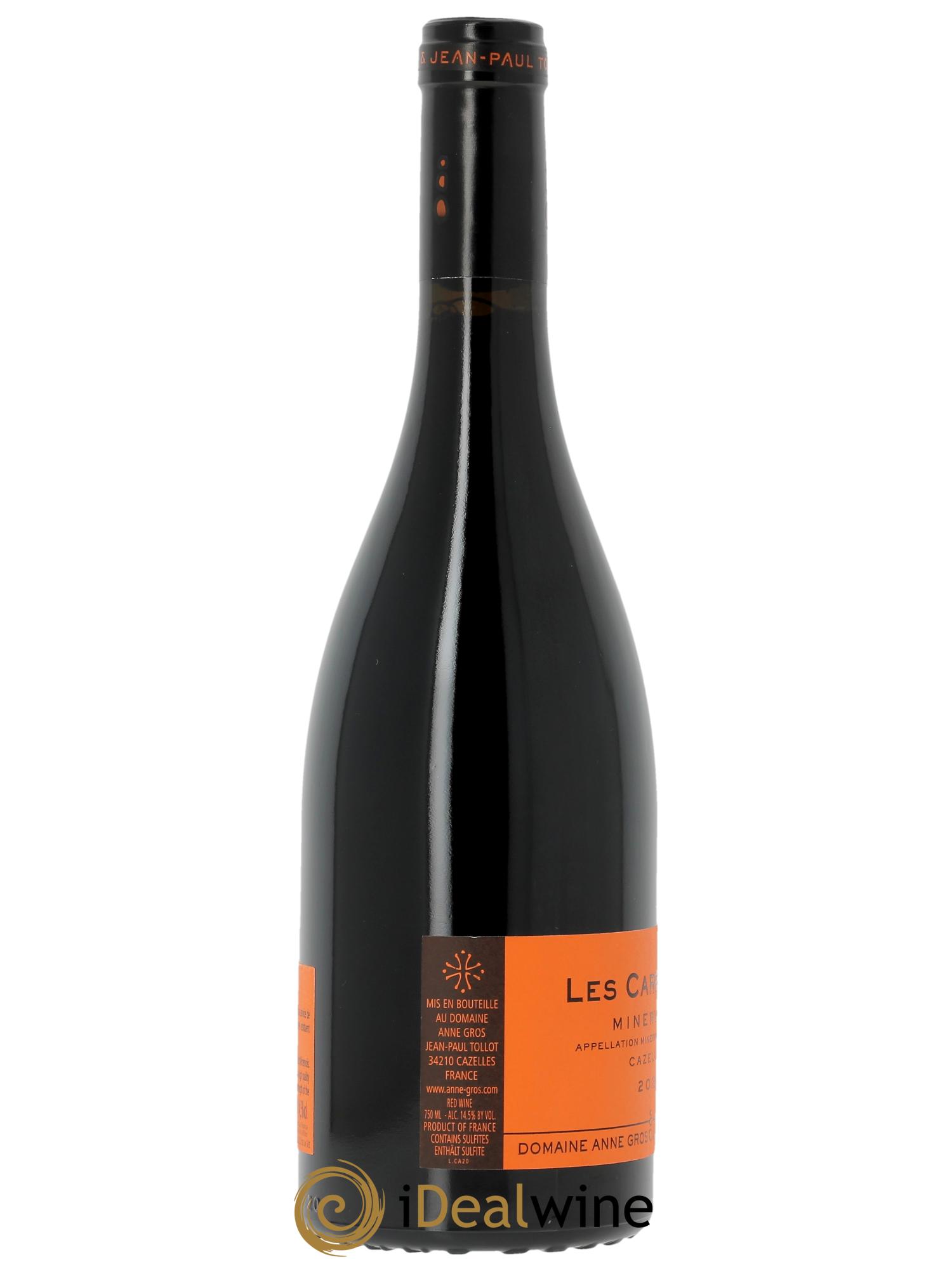 Minervois Les Carrétals Anne Gros & Jean-Paul Tollot  2020 - Lot de 1 bouteille - 1