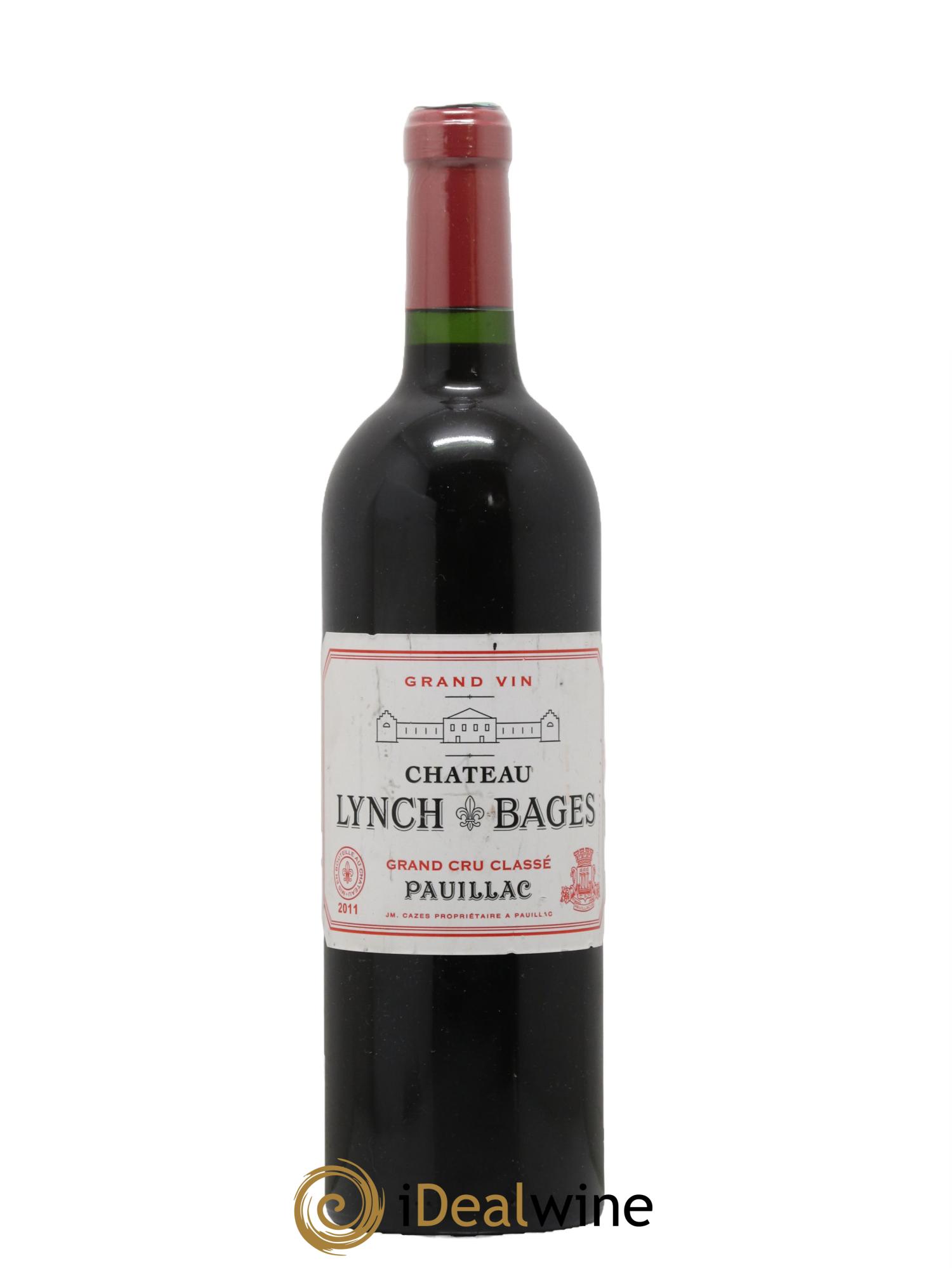 Château Lynch Bages 5ème Grand Cru Classé 2011 - Lot de 1 bouteille - 0