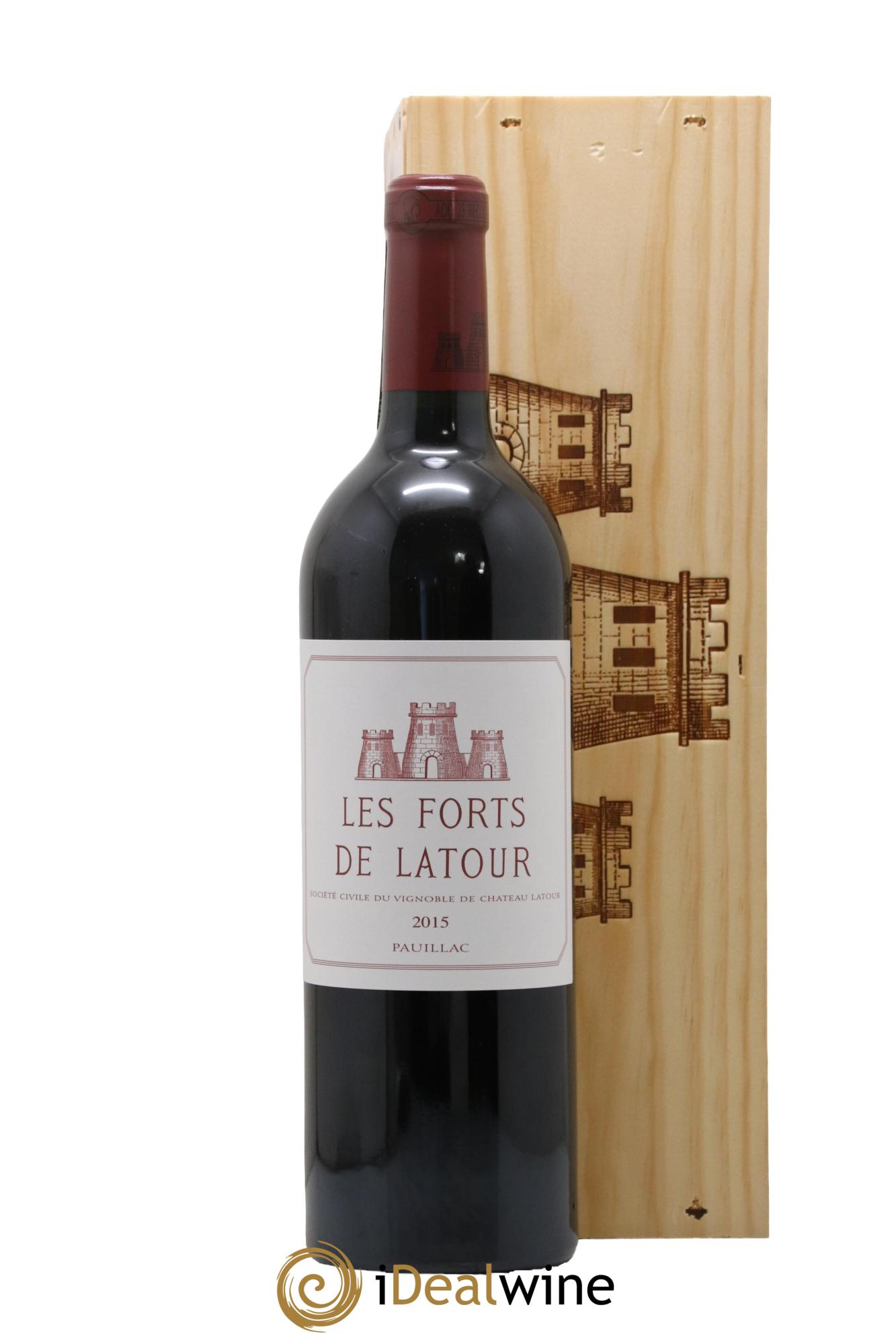 Les Forts de Latour Second Vin 2015 - Lot de 1 bouteille - 0