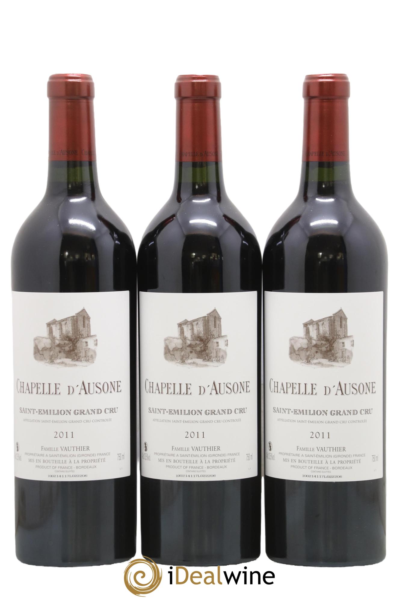 Chapelle d'Ausone Second Vin 2011 - Lotto di 6 bottiglie - 2
