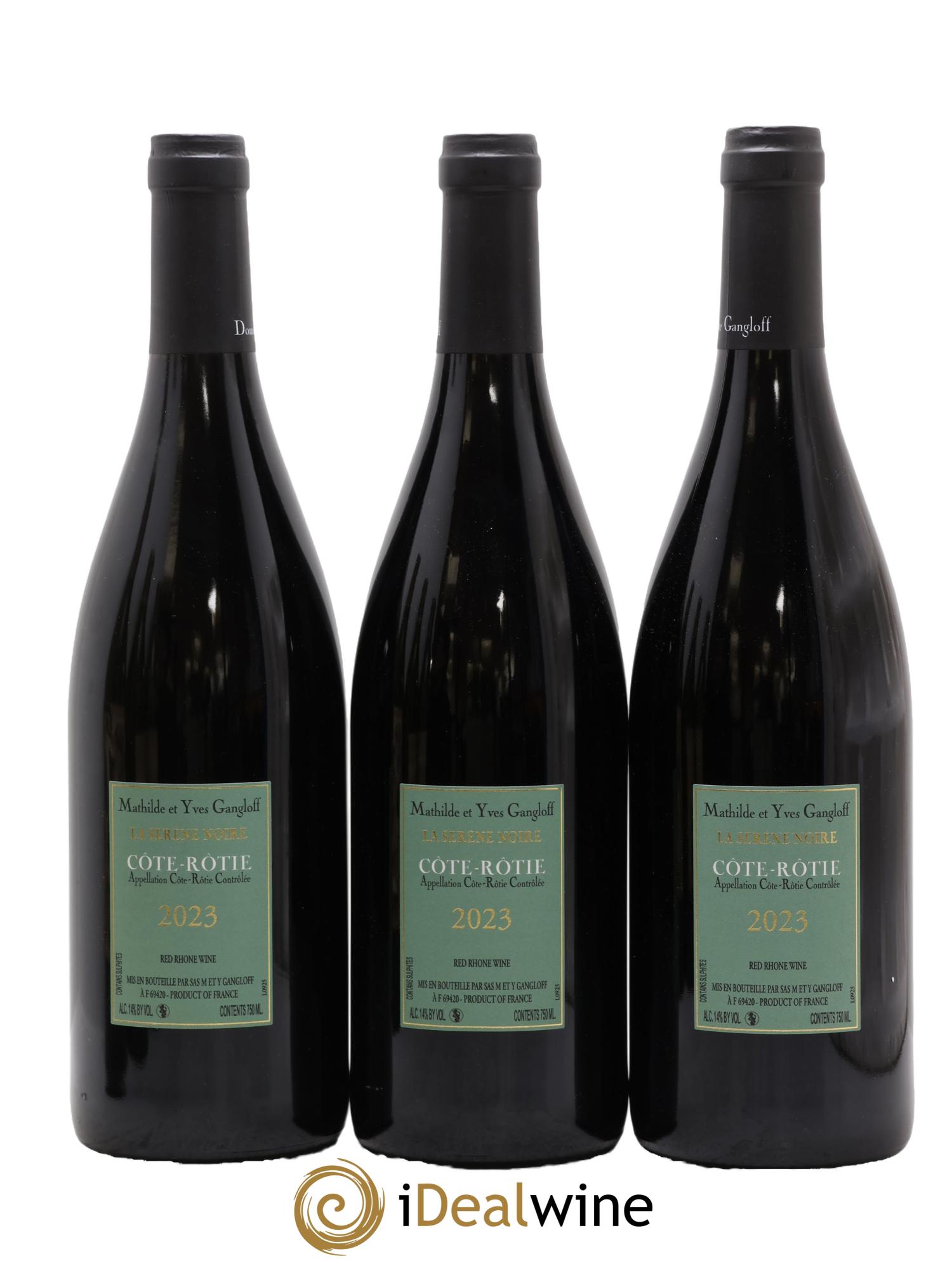 Côte-Rôtie La Sereine Noire Gangloff (Domaine) 2023 - Posten von 3 Flaschen - 1