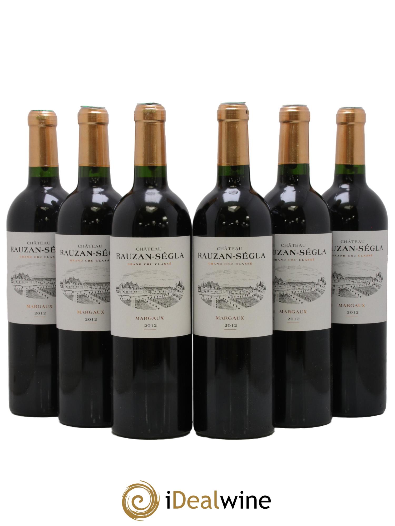 Château Rauzan Ségla Grand Cru Classé 2012 - Posten von 6 Flaschen - 0
