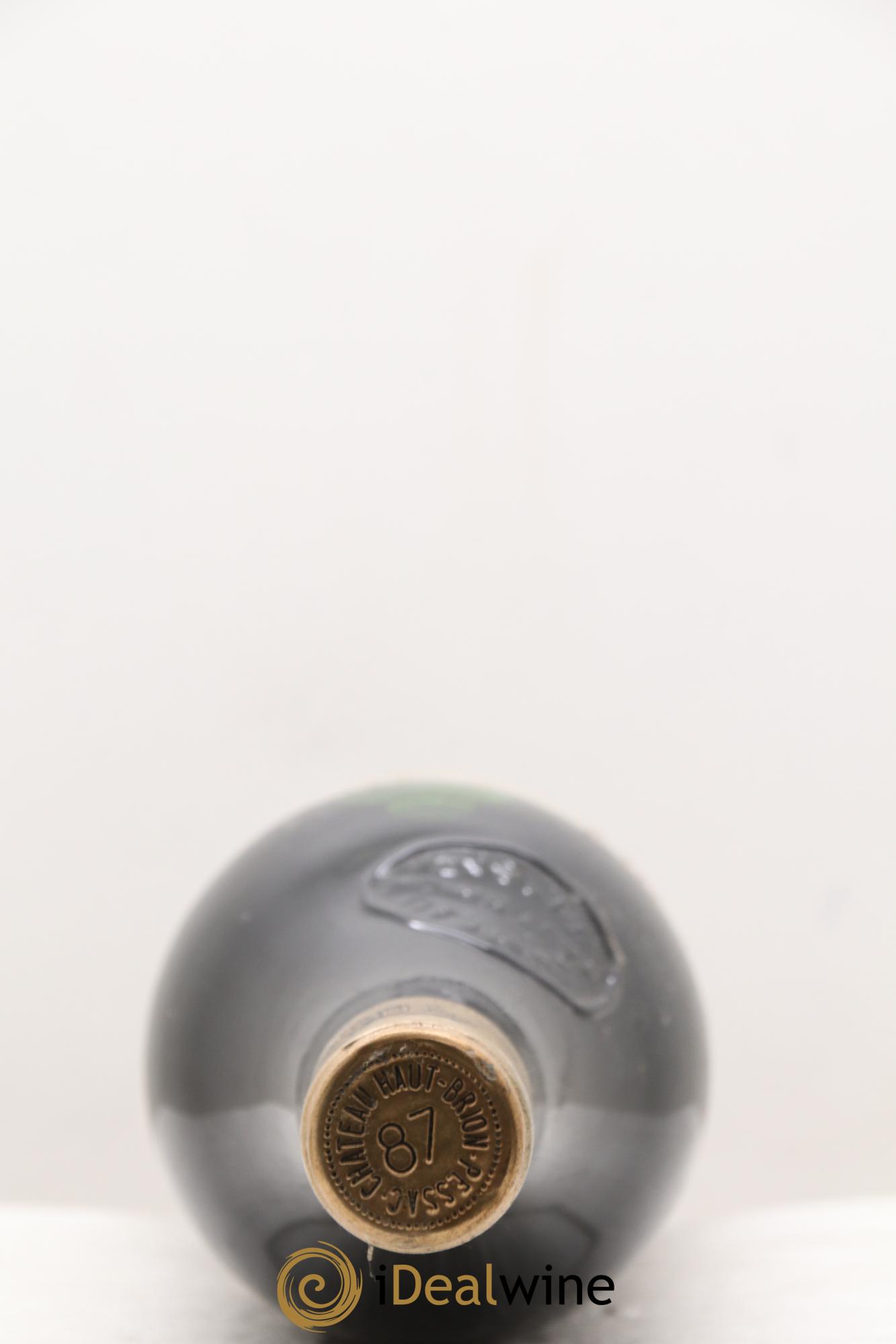 Château Haut Brion 1er Grand Cru Classé 1987 - Lotto di 1 bottiglia - 1